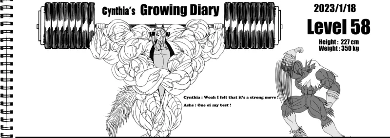 Cynthia's Growth Diary 40