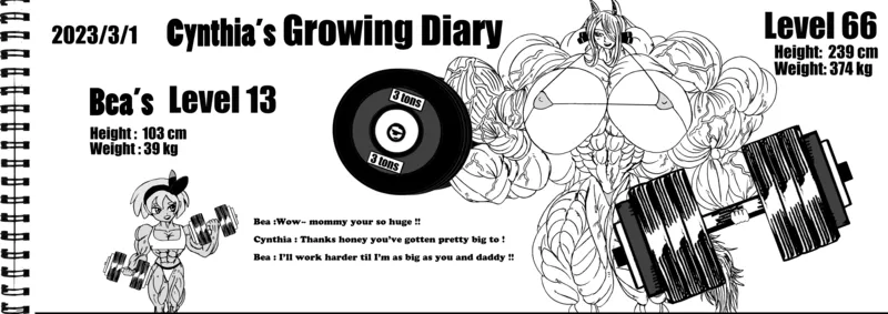 Cynthia's Growth Diary 43