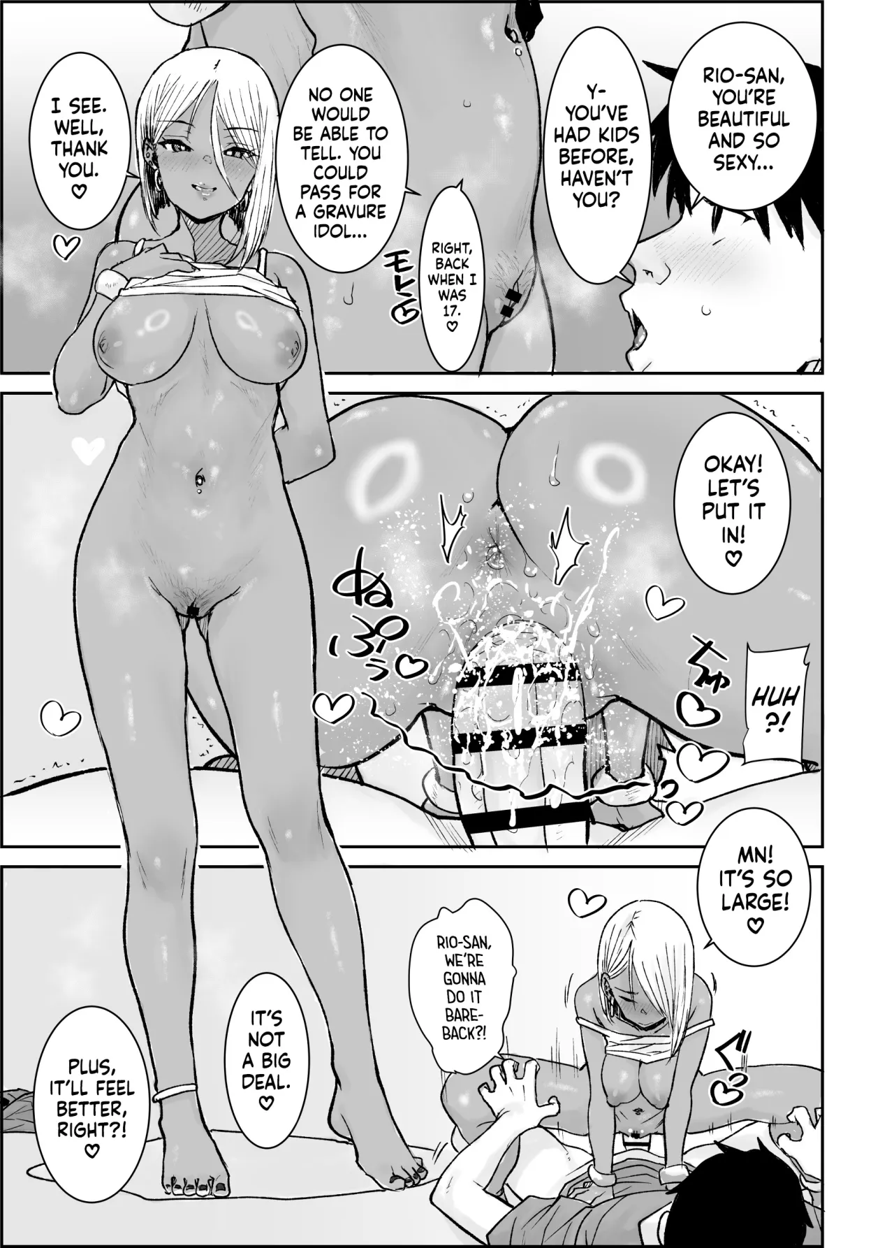 Daigaku no Ore, Kuro Gyaru Bijou Kanrinin-San (35) No Hageshii Kuiuchi Kijoui De Nama Nakadashi Shaimashita 14