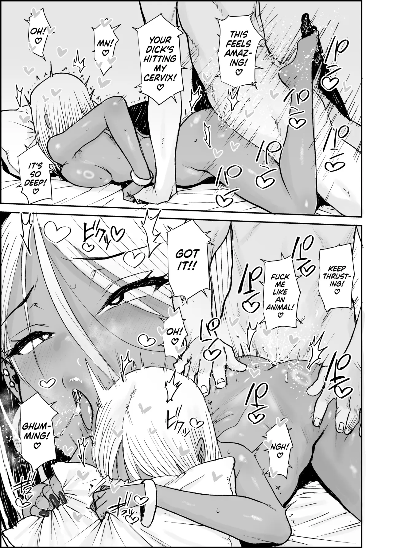 Daigaku no Ore, Kuro Gyaru Bijou Kanrinin-San (35) No Hageshii Kuiuchi Kijoui De Nama Nakadashi Shaimashita 28