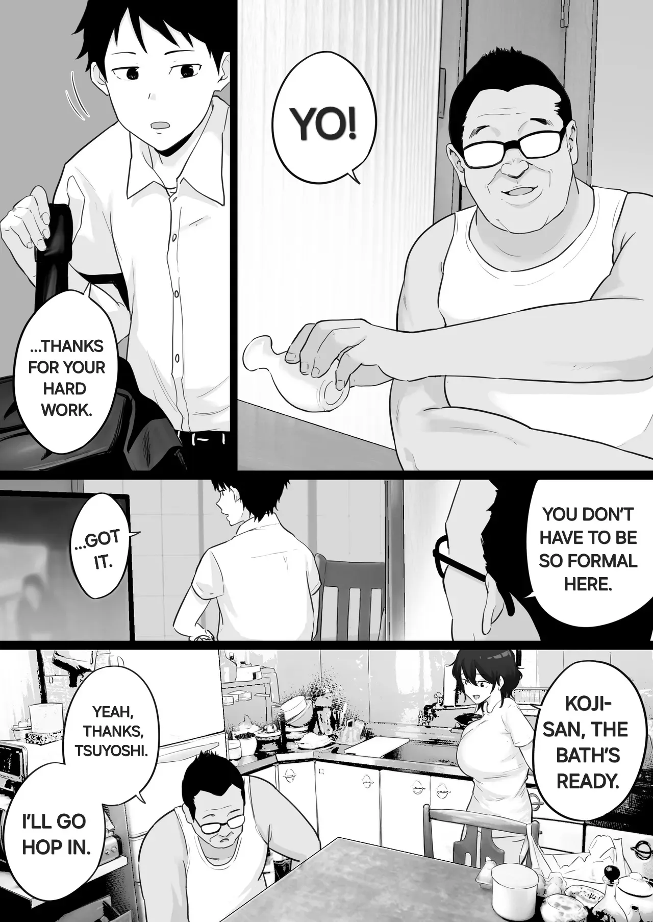 Daikirai na Yakyuubu Kantoku to Daisuki na Kaa-san no Sex wo Hitobanjuu Mita Yoru 12