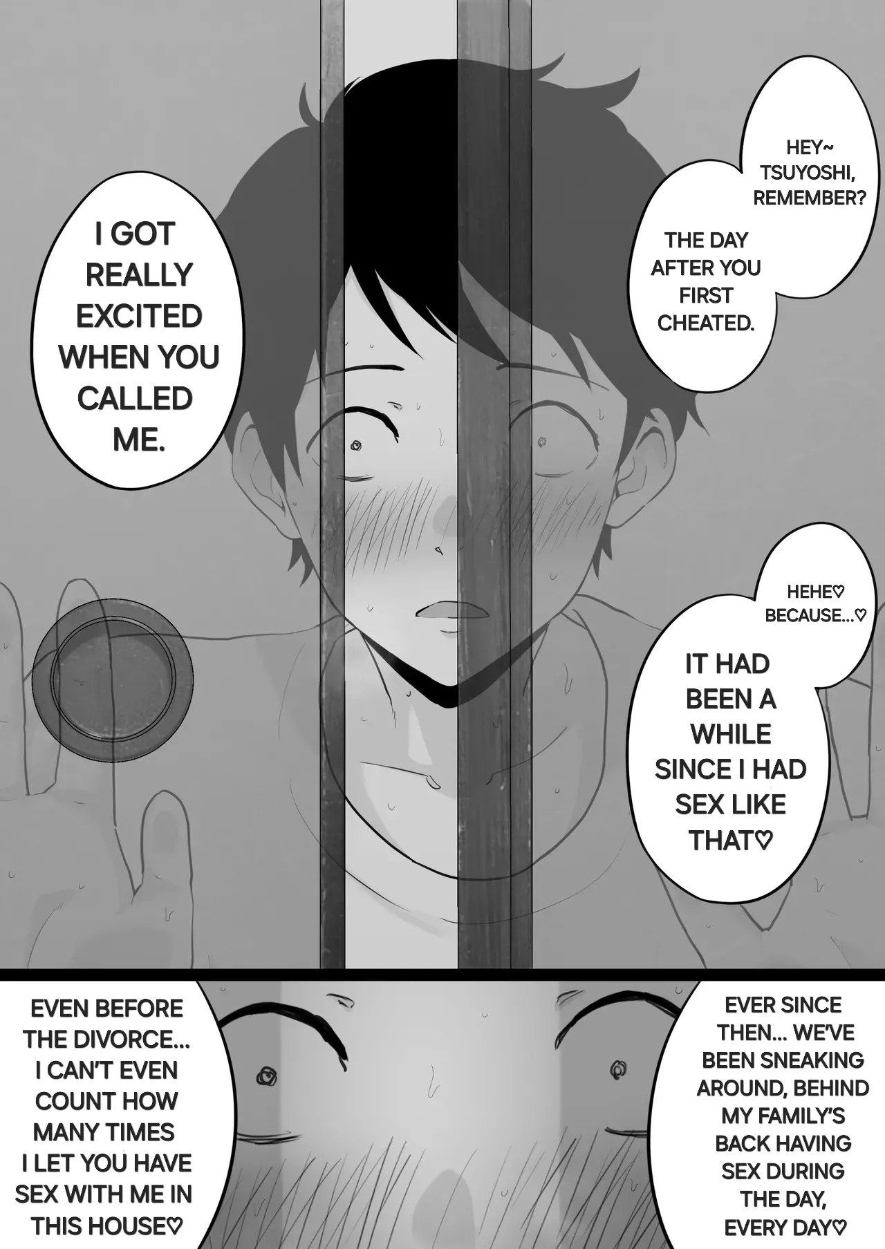 Daikirai na Yakyuubu Kantoku to Daisuki na Kaa-san no Sex wo Hitobanjuu Mita Yoru 42