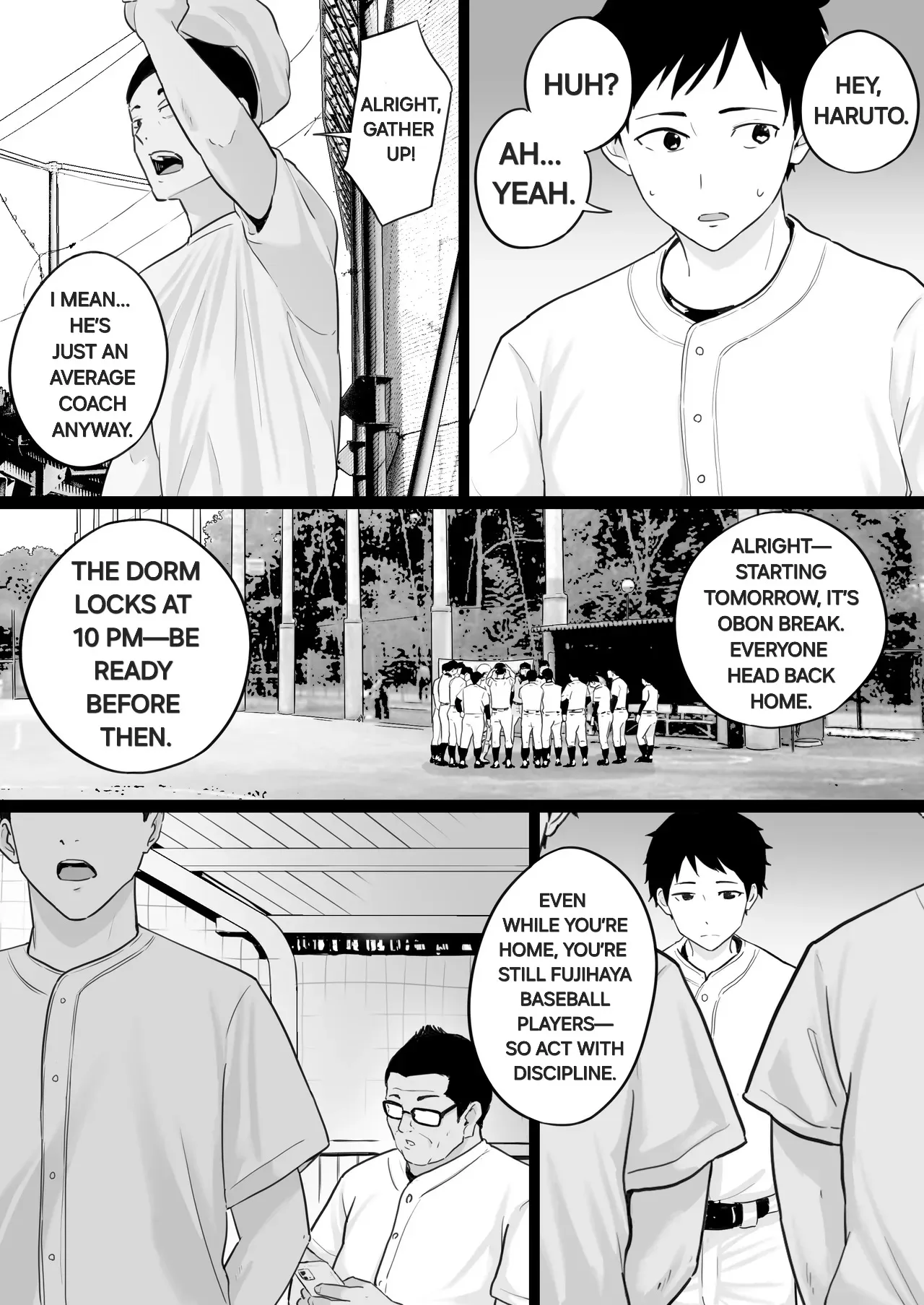 Daikirai na Yakyuubu Kantoku to Daisuki na Kaa-san no Sex wo Hitobanjuu Mita Yoru 9