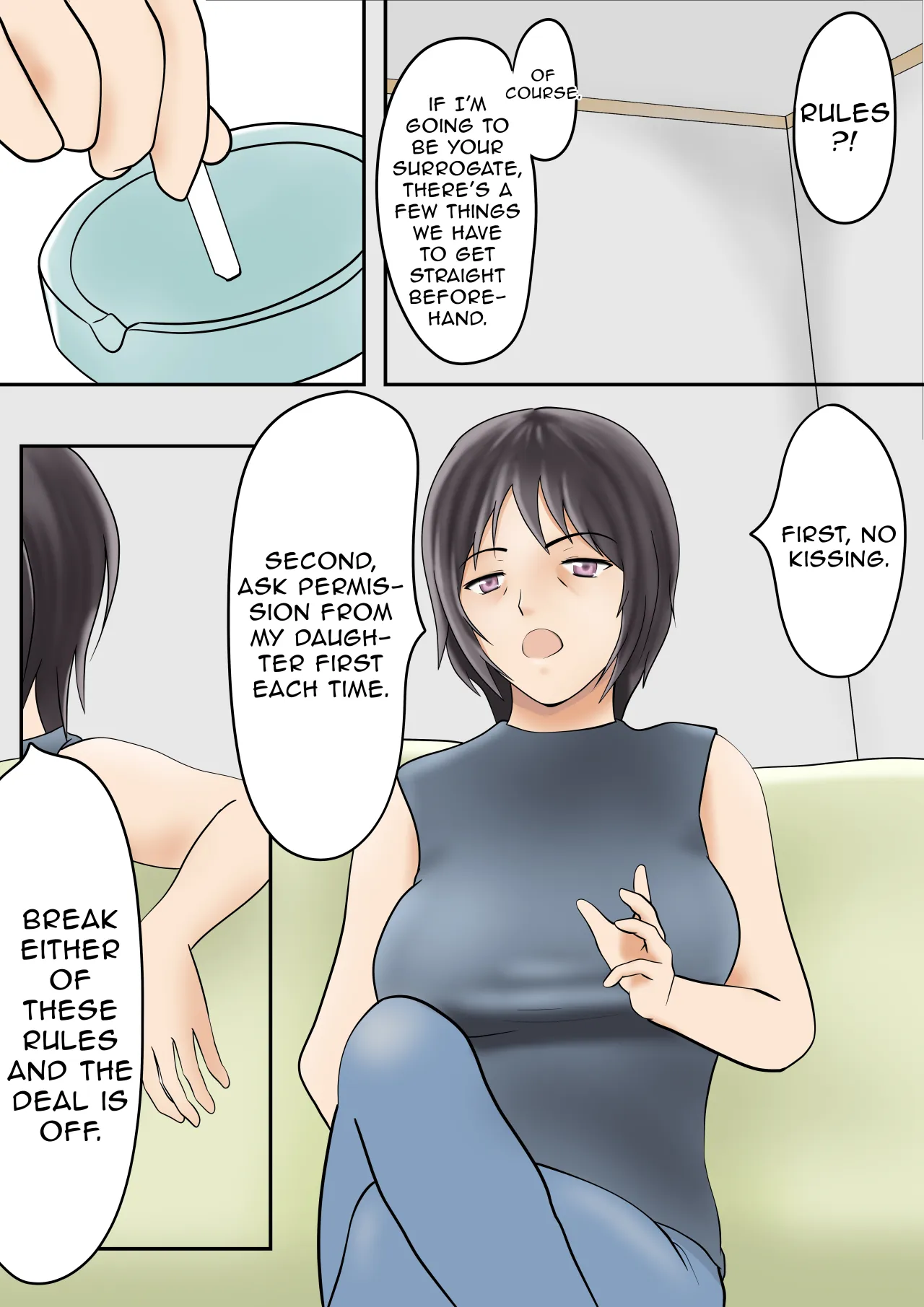 Dairi Shussan O Yome No Haha NI Onegai Shita Hanashi 5