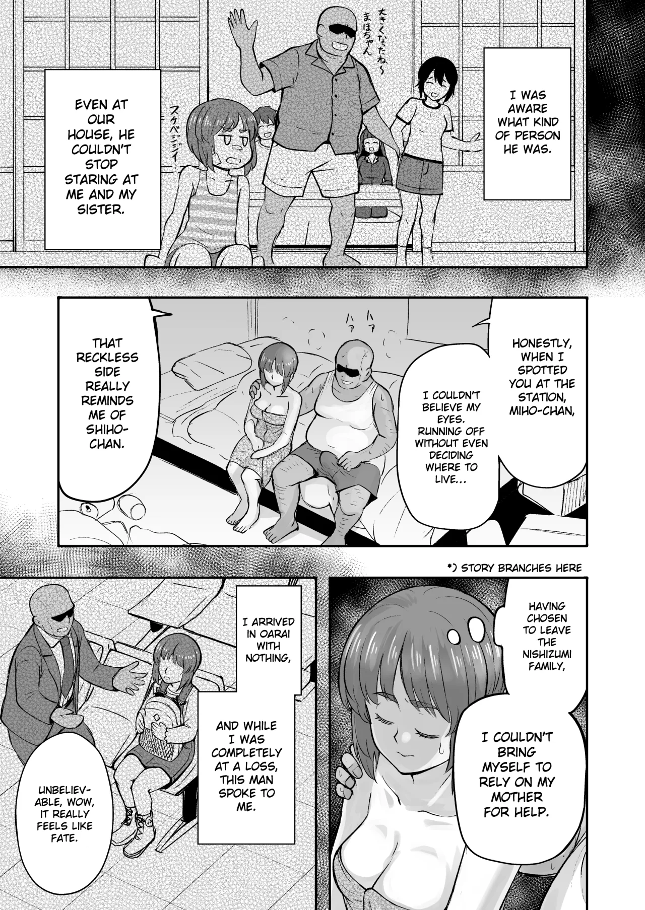 Dame nanoni Oji-san no Berochuu ni Kusshite Subete Yurushichau Miho no Hanashi 6