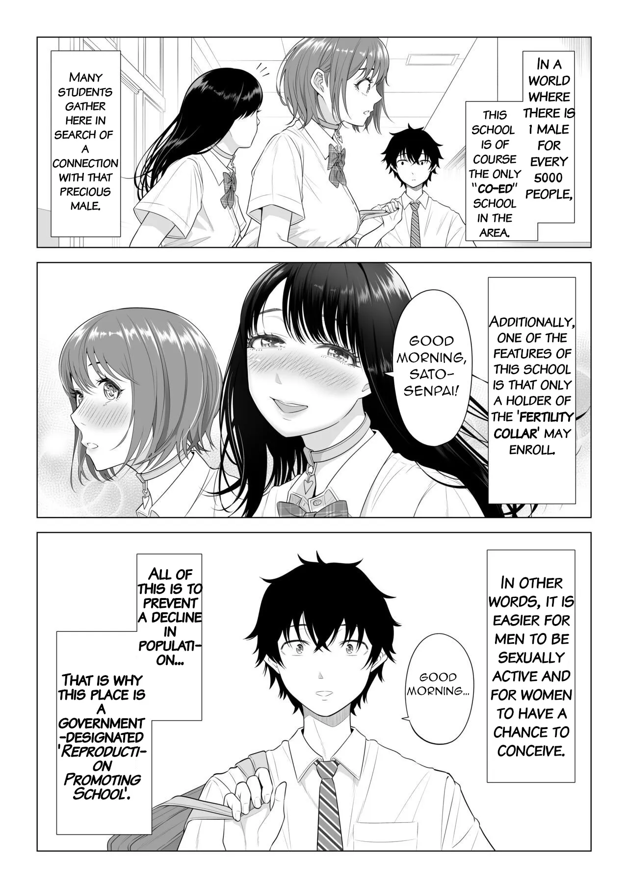 Dansei ga Kyokutan ni Sukunai Kono Sekai de wa, Seishi wa Kichou na Shigen desu. Sono 2 6