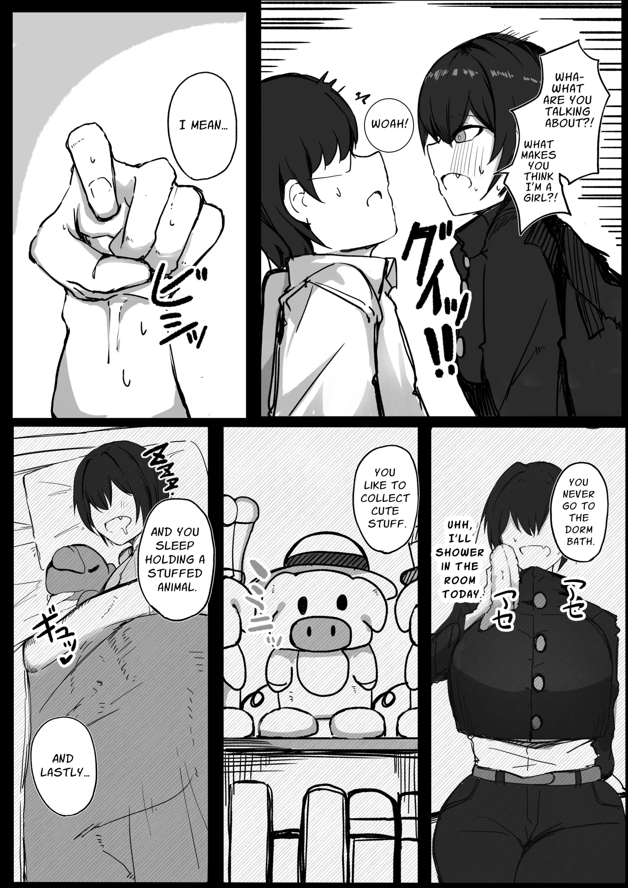 Danshiryou no Aibeya wa H no Toki Dosukebe ni Naru Bakunyuu Dansou Joshi 7