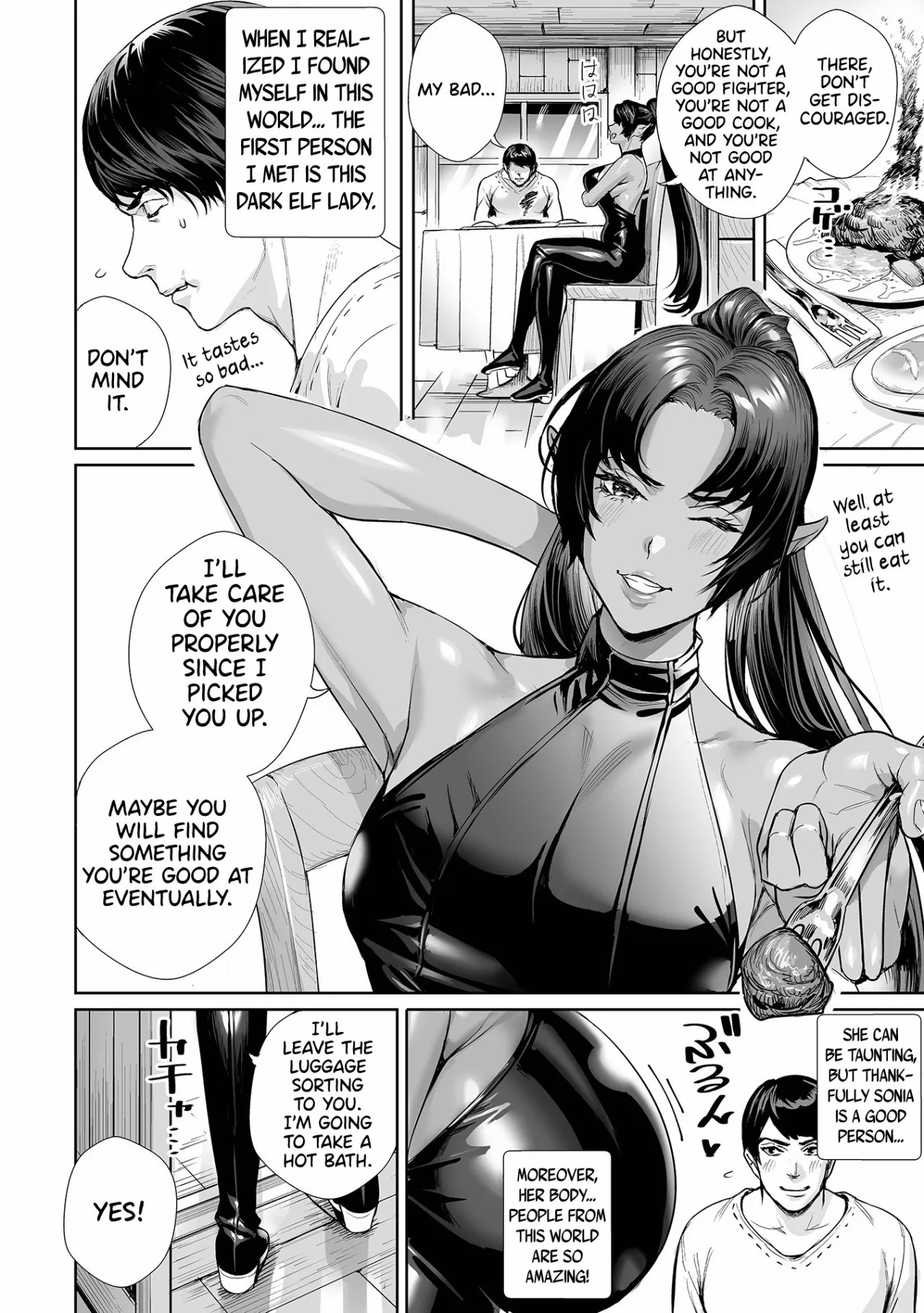 Dark Elf no Onee-san ni Hirowarete - Decensored 2
