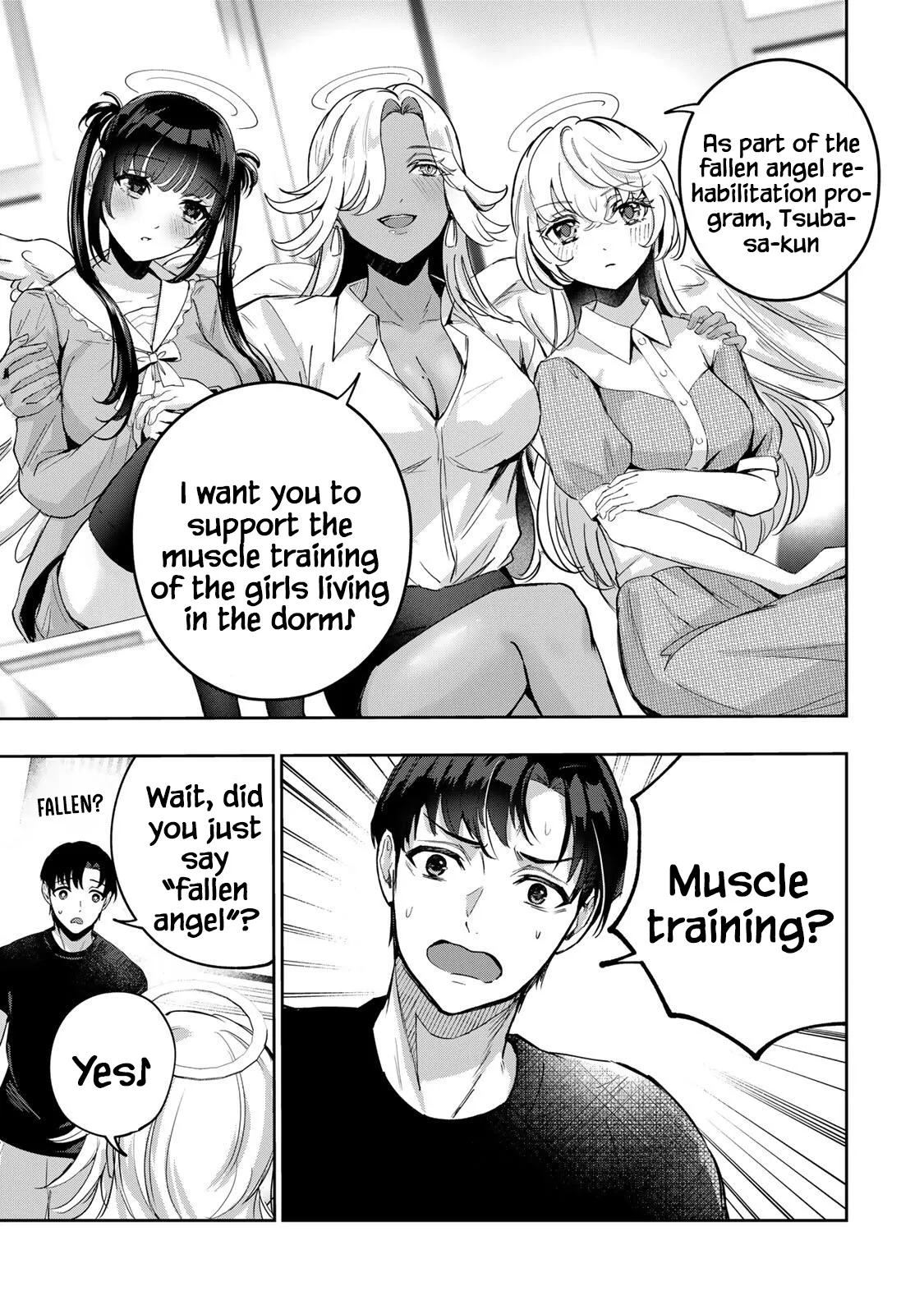 Datenshi-chan wa Ganbarenai 44