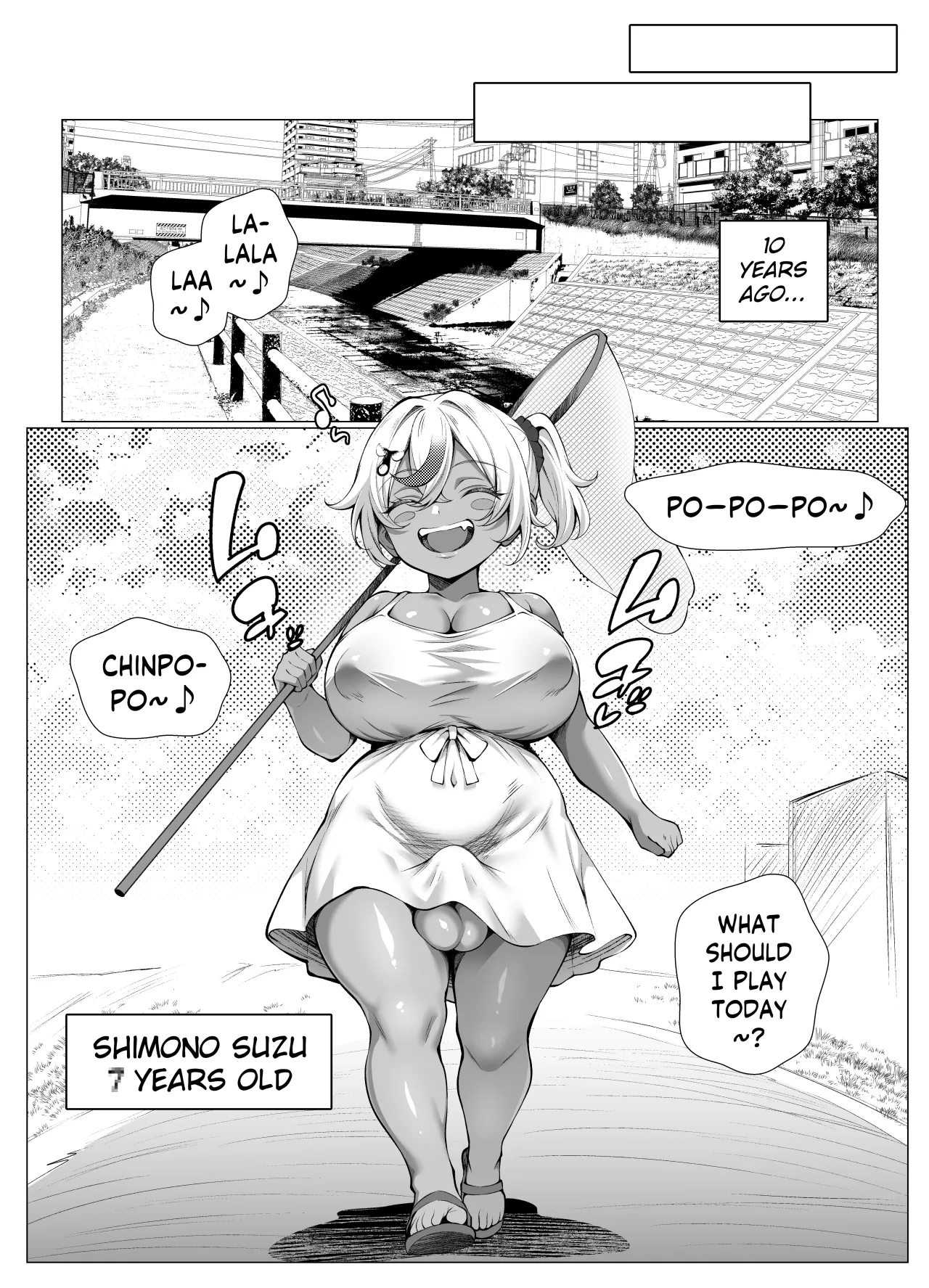 Dekachin Futanari Gal ~Suzu-chan no Chi Nichijou~ (Youshouki Hen) 5