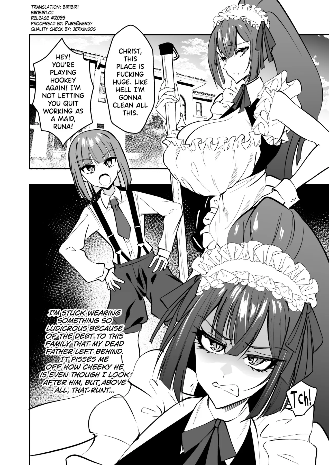 Dekachin Goshujin-sama kara Gohoushi Kyouiku Sarechau Ero Maid 3