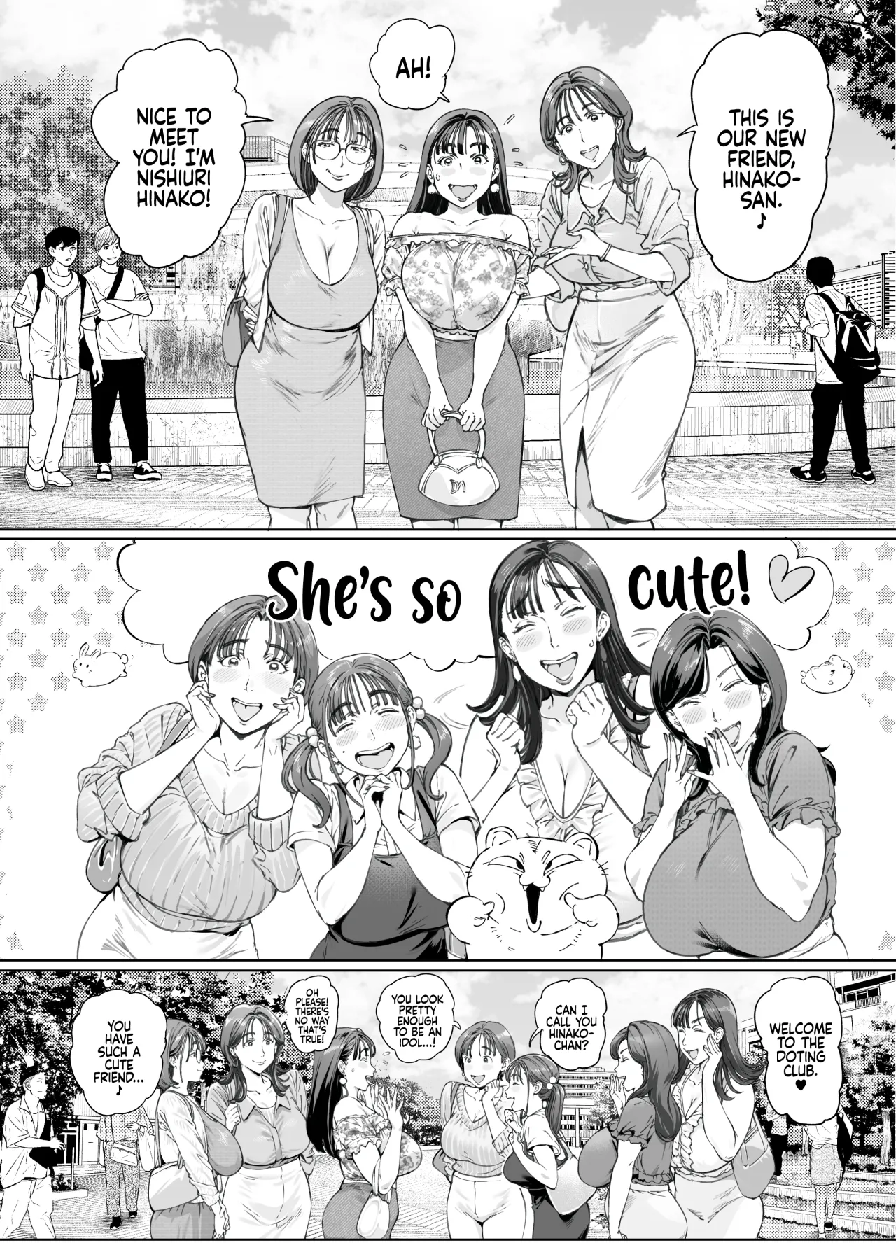 Dekiai Kansatsu Nikki 2 Mama Tomo Mi~nna de Hamedori Daiundoukai! 3
