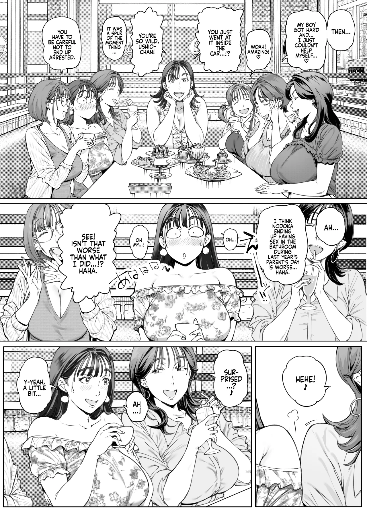 Dekiai Kansatsu Nikki 2 Mama Tomo Mi~nna de Hamedori Daiundoukai! 6