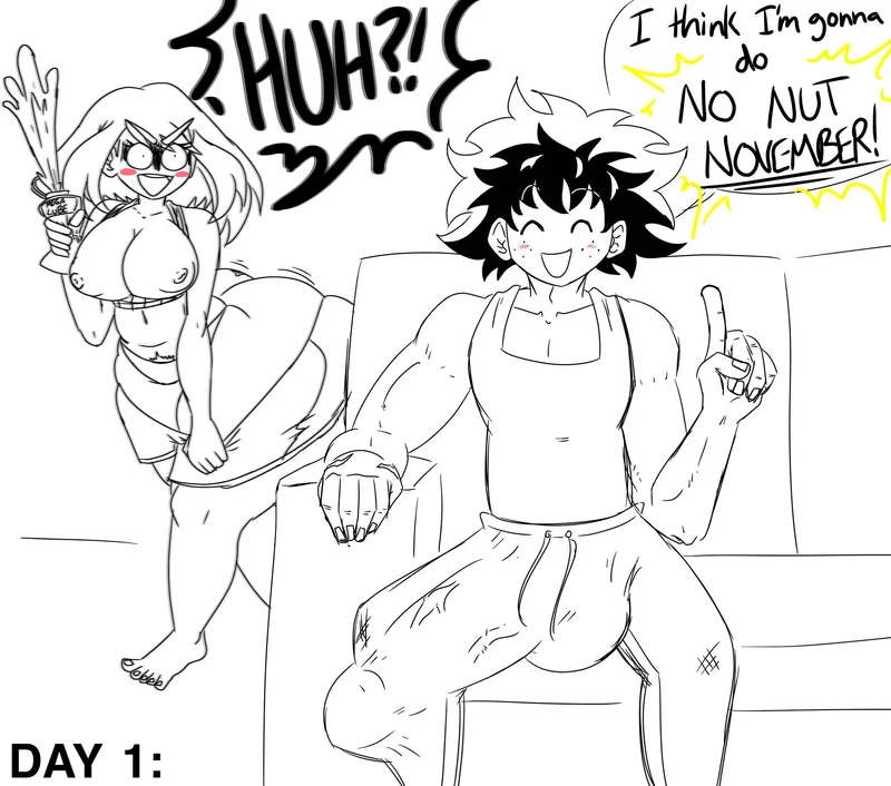 Deku's No Nut November 1