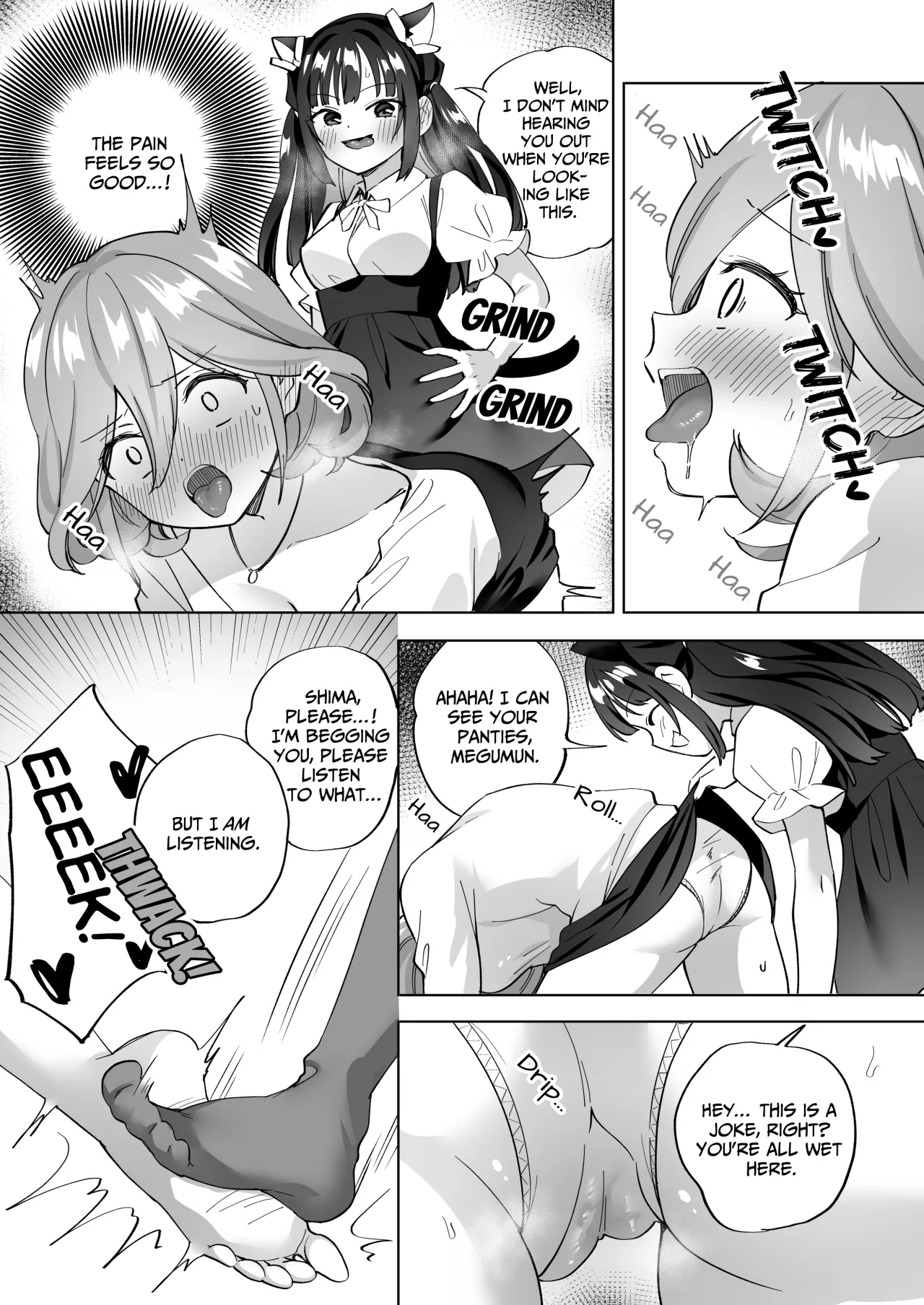Do-M Dame Kaishain no Megumun wa Do-S Himo Jiraikei no Shima-chan ni Gyakuten shitai ※ Dekimasen 6