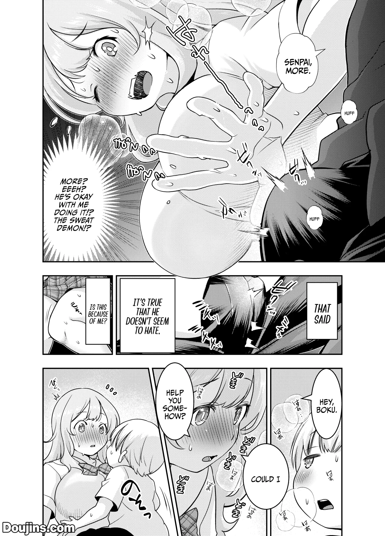 Do-M Senpai ga Seishori Iin ni Naru made 10