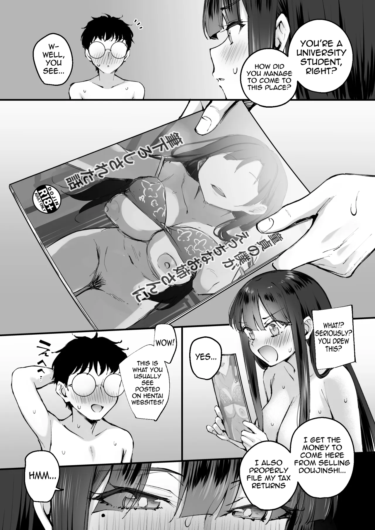 Do-S na Fuuzokujou ga Unmei no Dekachin to Meguriau Ohanashi 18