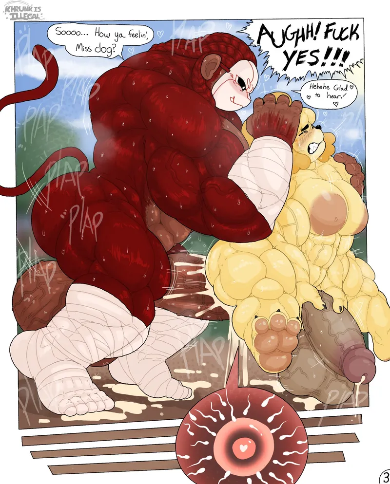 Dog Meets Monke 3