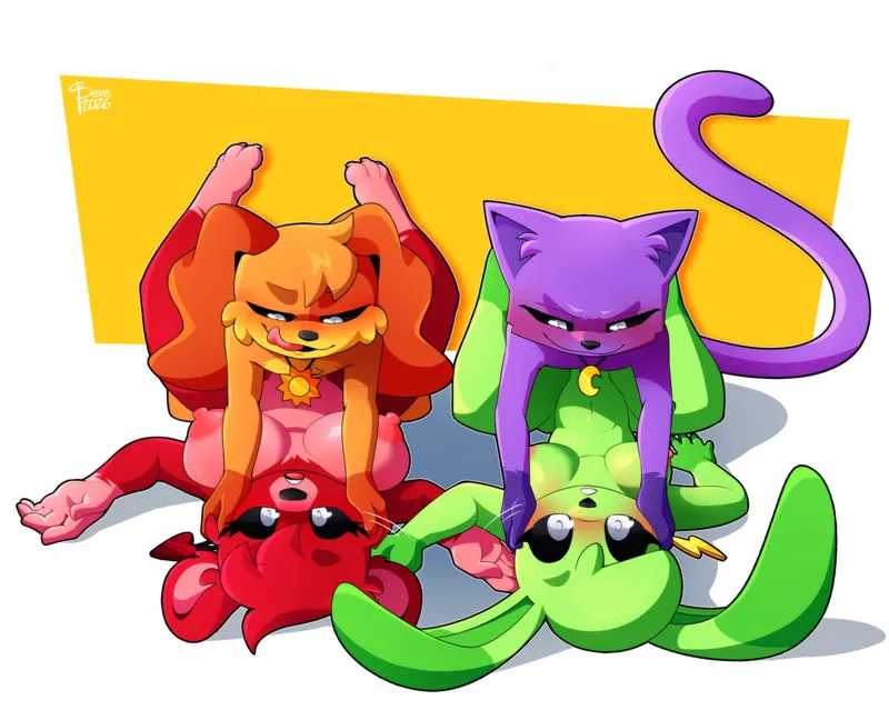 Dogday x Bobby x Catnap x Hoppy 4