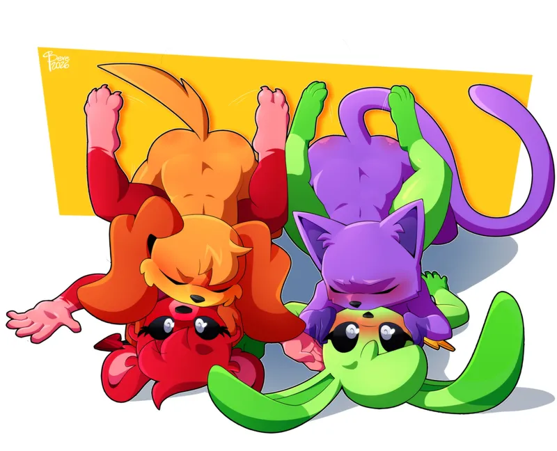 Dogday x Bobby x Catnap x Hoppy 5