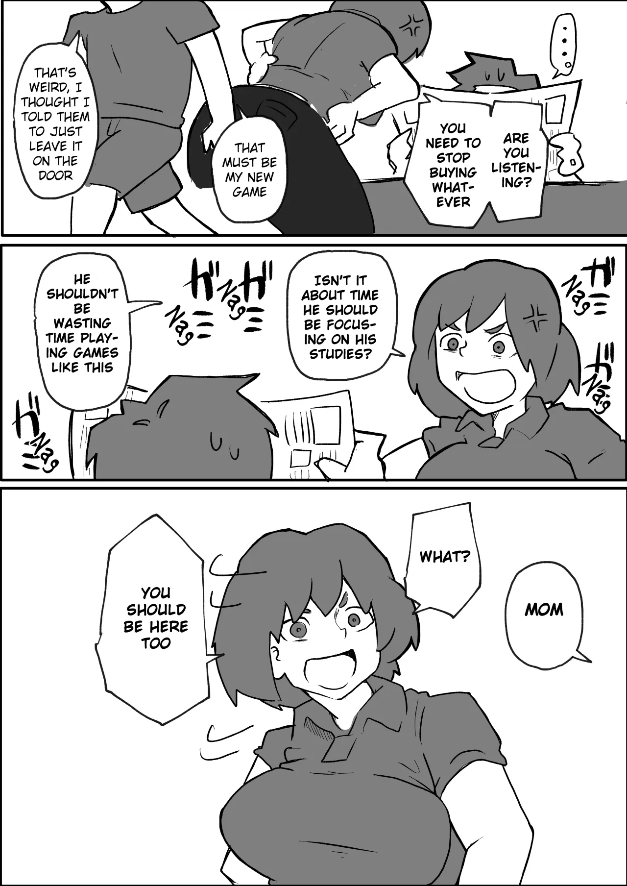Donichi ni Kazoku no Mae de Goutou ni Okasareru Hahaoya no Hanashi 2