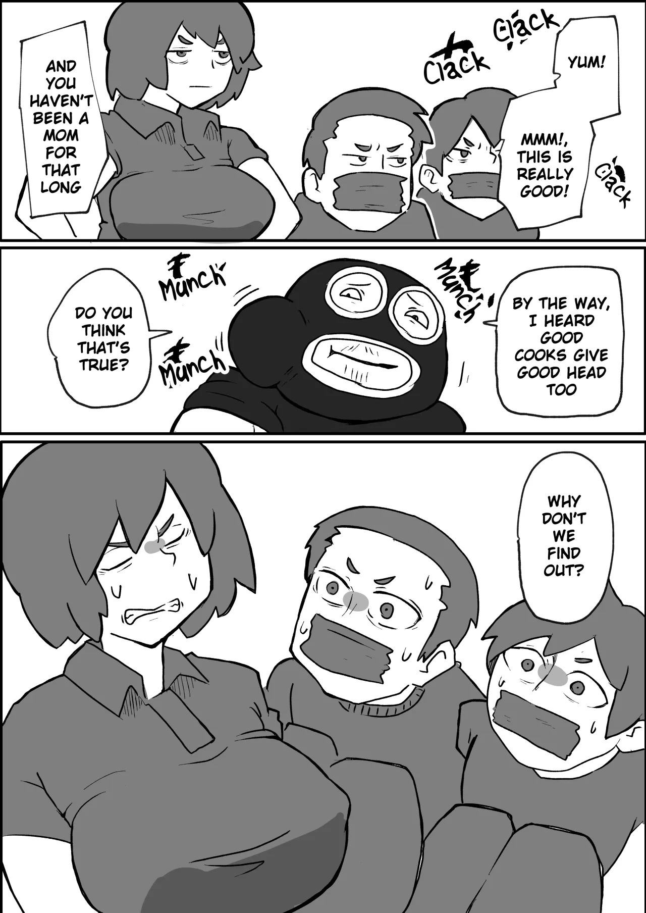 Donichi ni Kazoku no Mae de Goutou ni Okasareru Hahaoya no Hanashi 20
