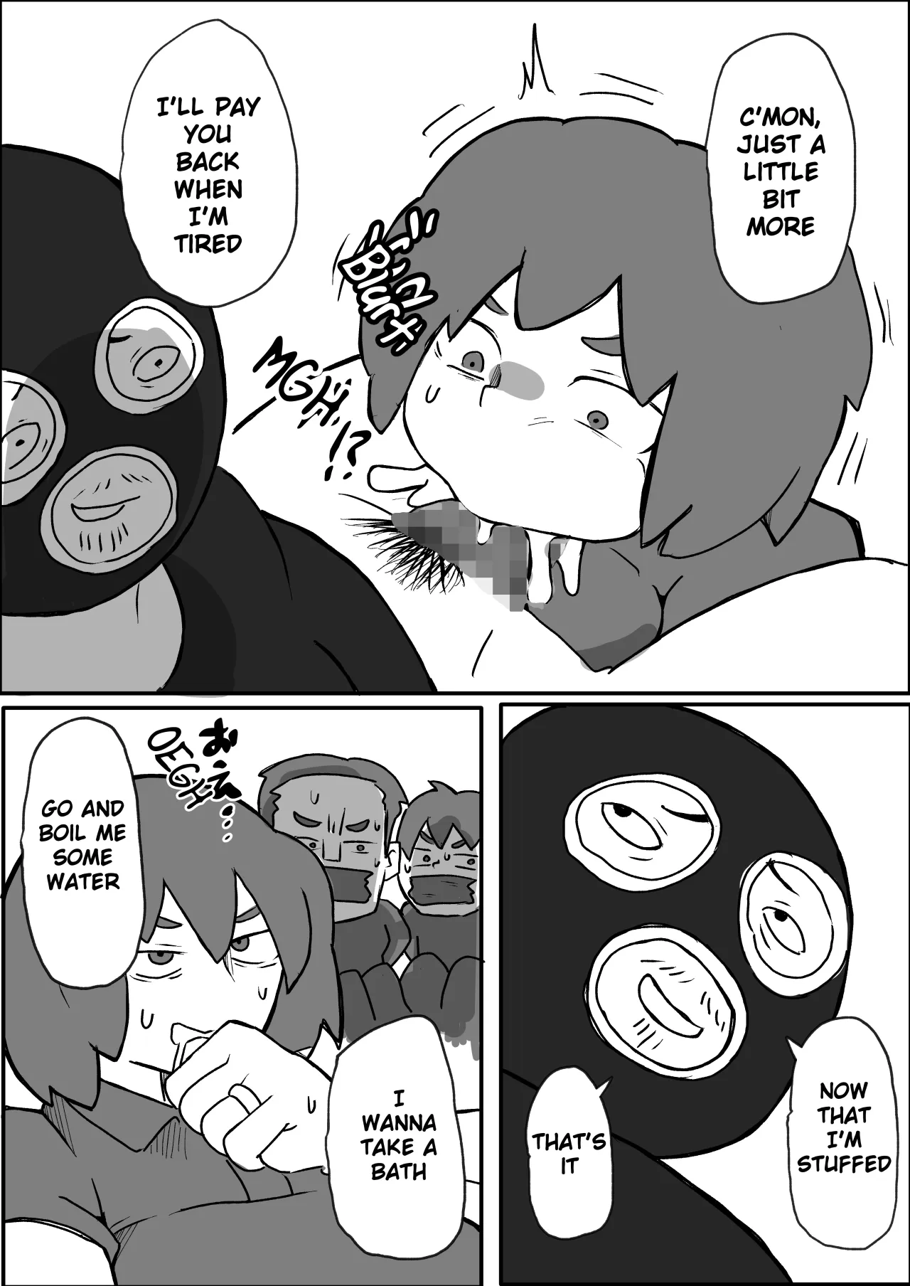 Donichi ni Kazoku no Mae de Goutou ni Okasareru Hahaoya no Hanashi 24