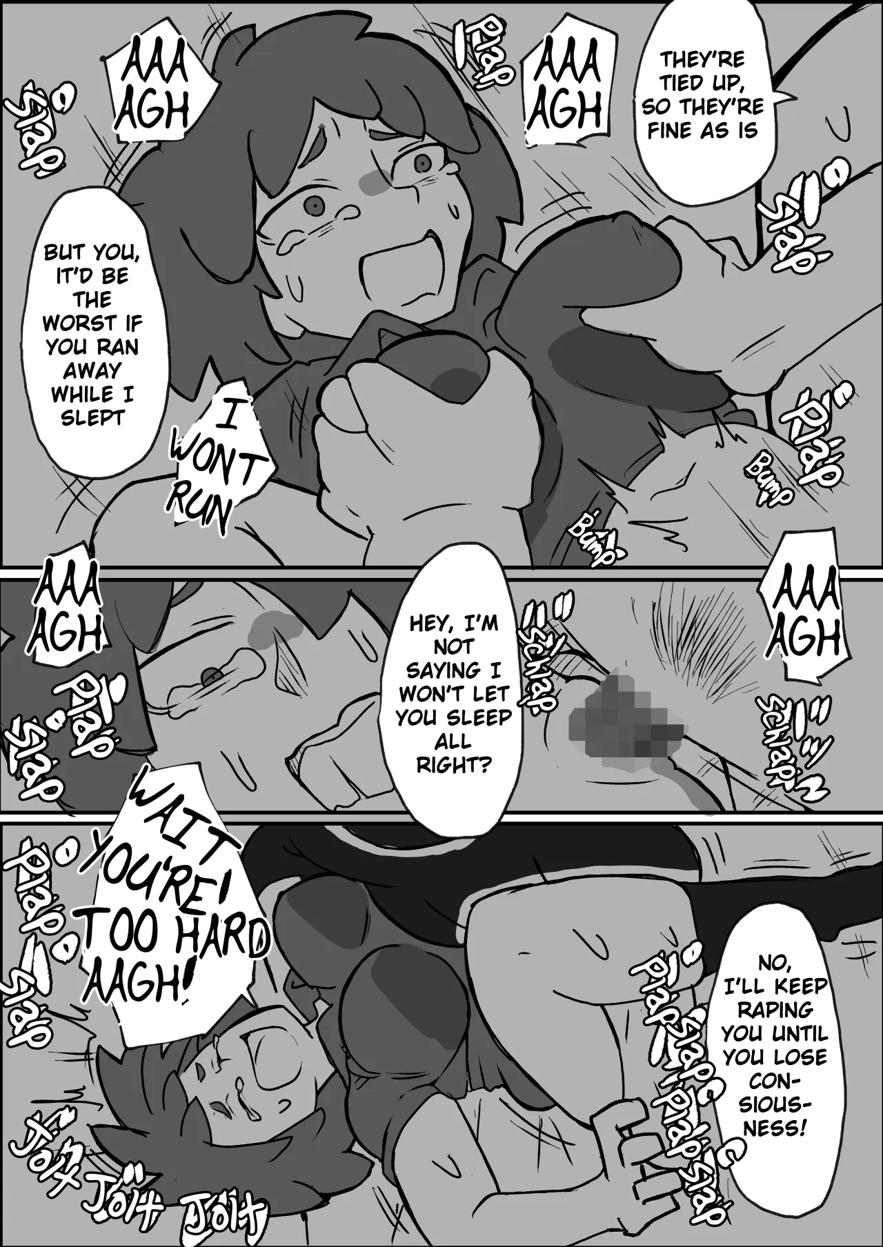 Donichi ni Kazoku no Mae de Goutou ni Okasareru Hahaoya no Hanashi 37