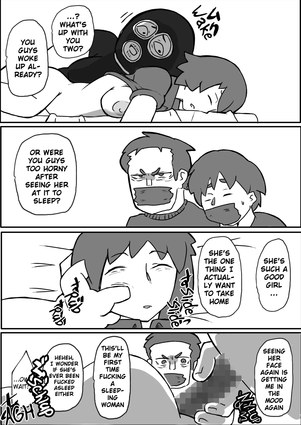 Donichi ni Kazoku no Mae de Goutou ni Okasareru Hahaoya no Hanashi 50
