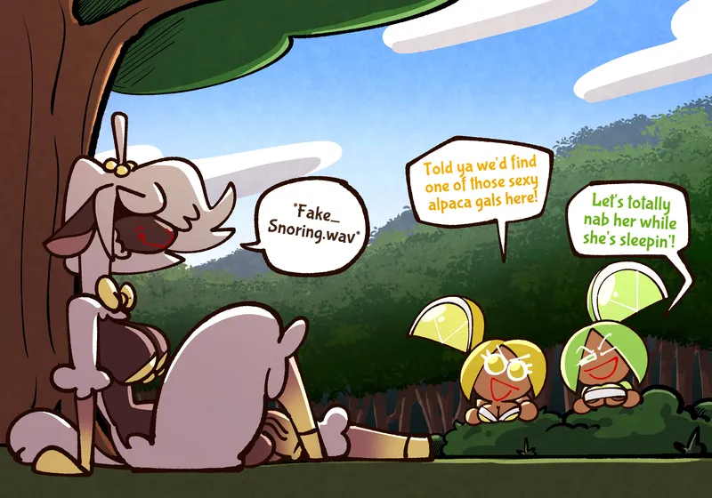 Don't Try To Kidnap The Alpa-Cookie!! 1
