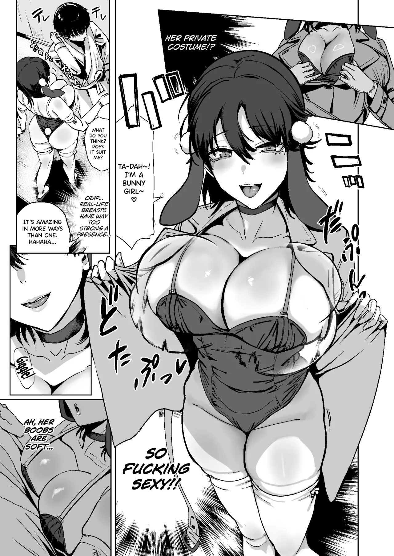 Dosukebe Bakunyuu Bunny Girl Ana de Doutei Sotsugyou 4