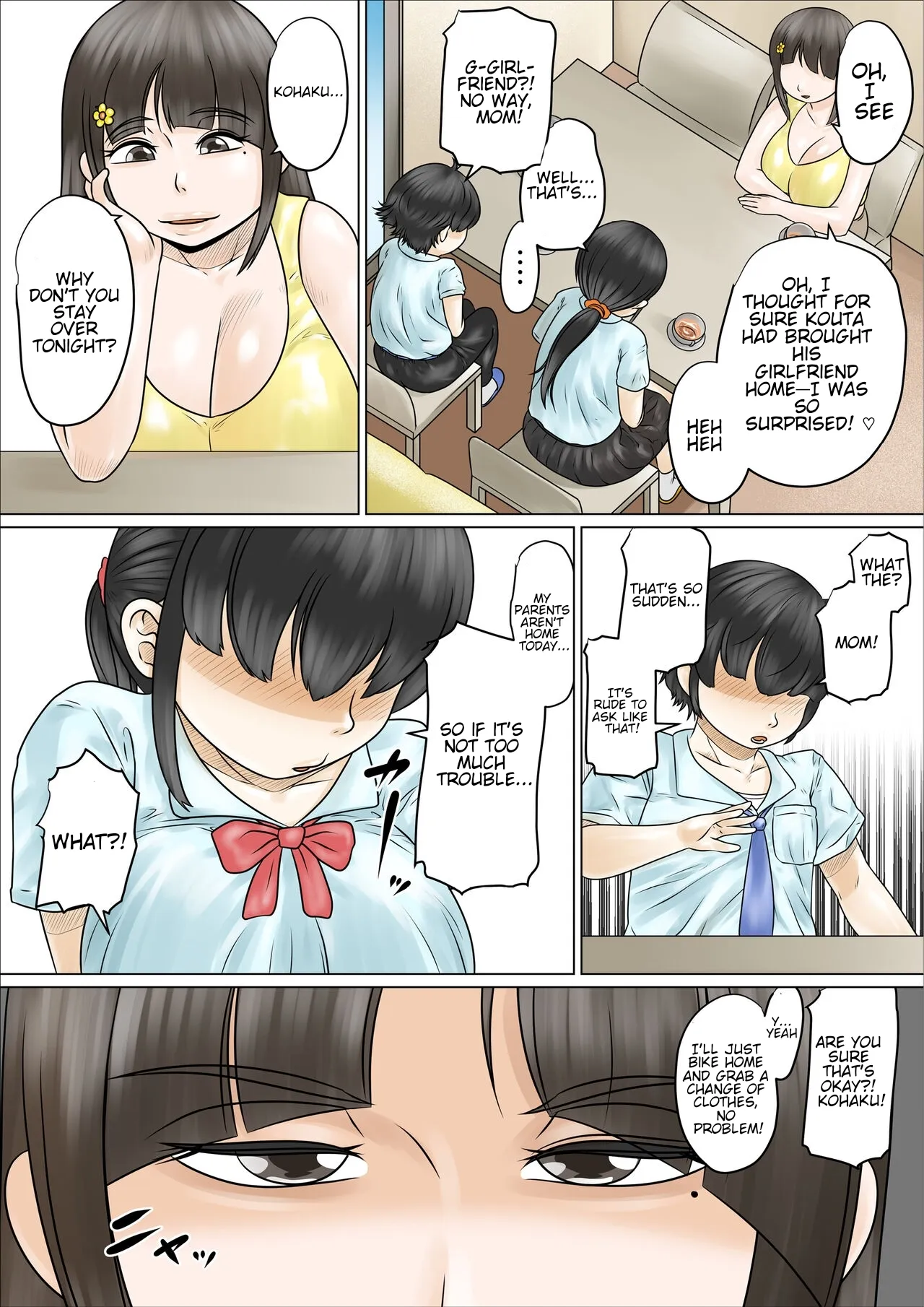 Dosukebe de Muchimuchi na Mama wa Musuko o Dekiai Shite Hanasanai 30