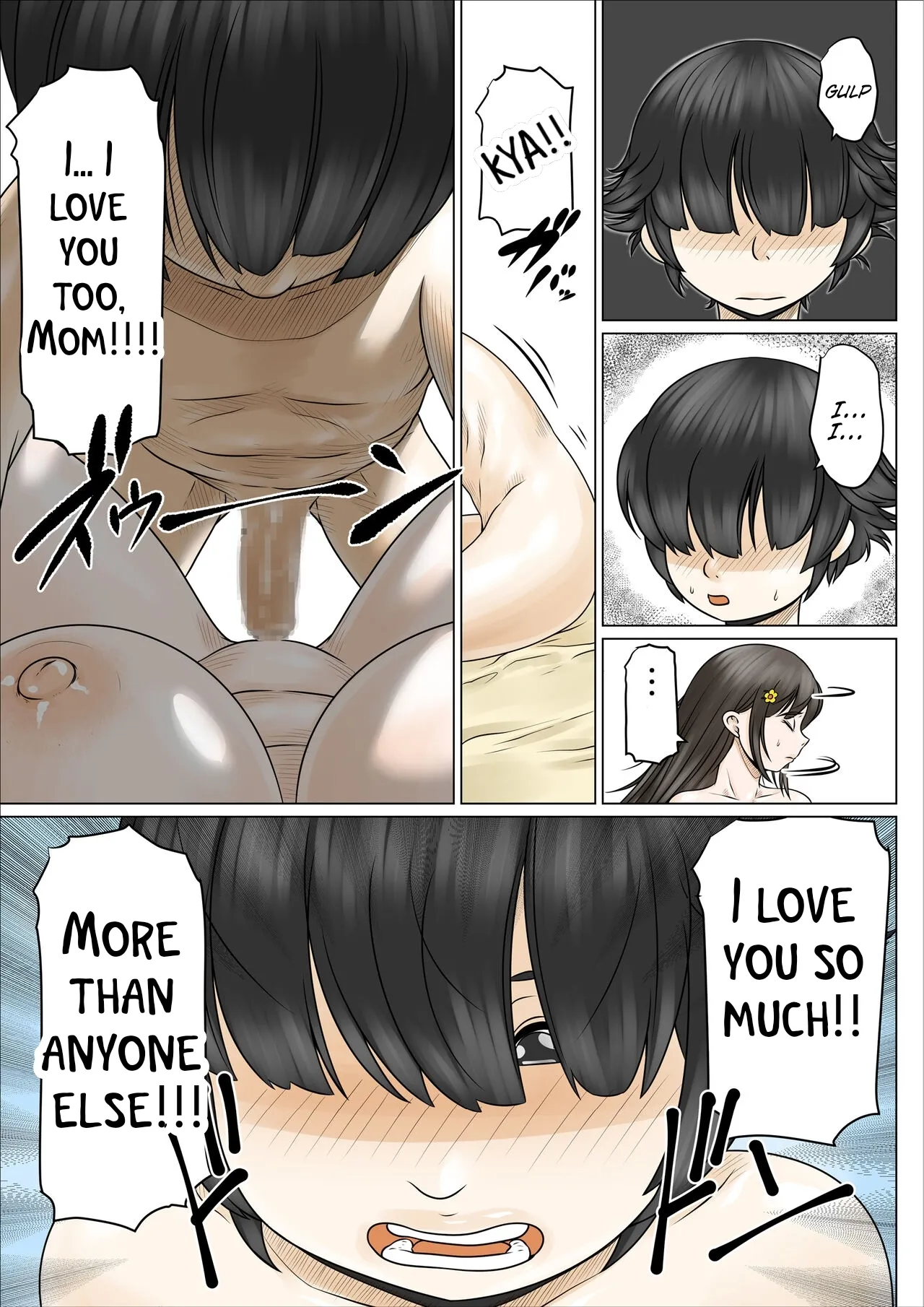 Dosukebe de Muchimuchi na Mama wa Musuko o Dekiai Shite Hanasanai 35
