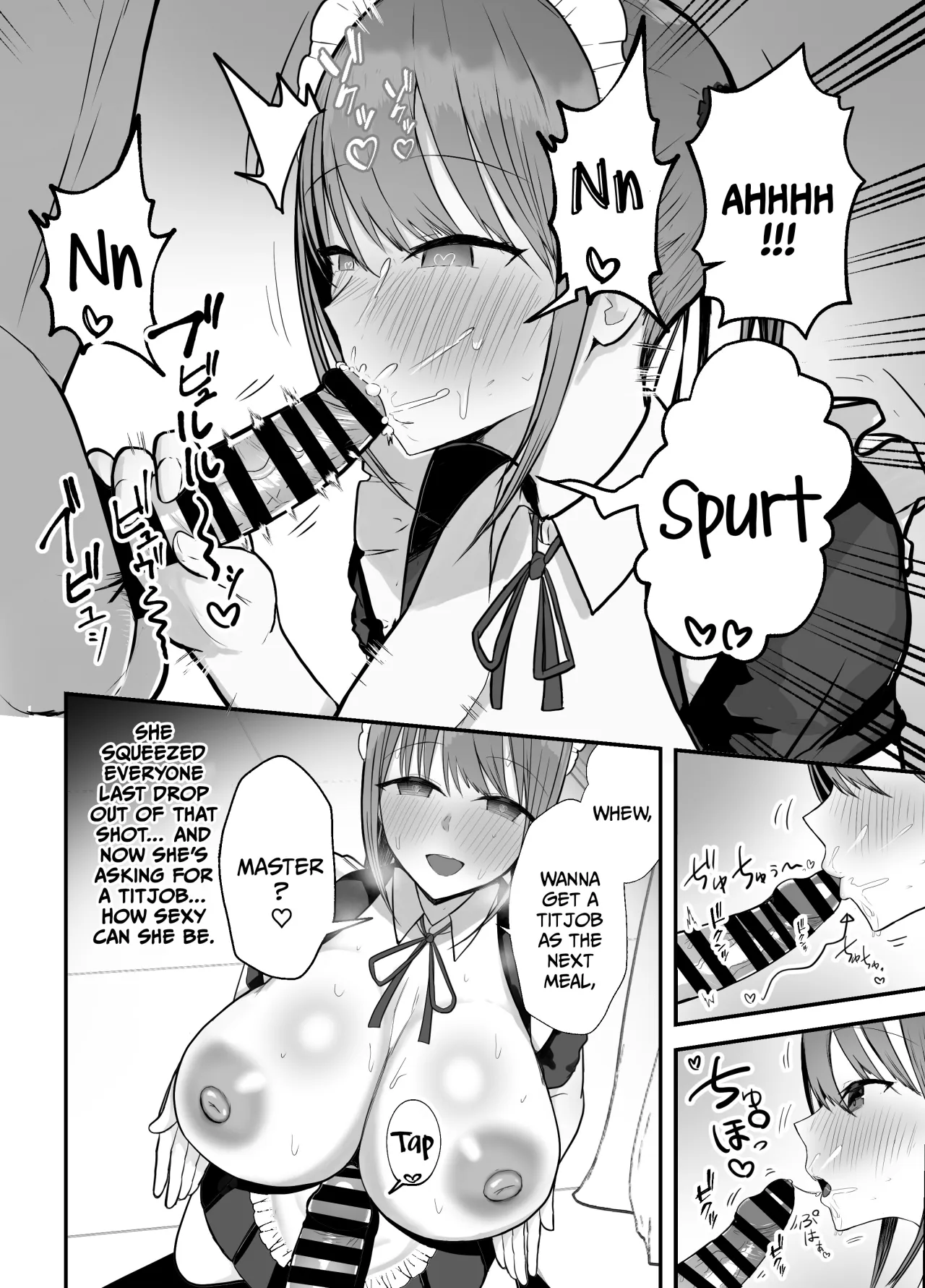 Doukyo Shiteru Bakunyuu Meikko JK wa Bunkasai Maid Amayaka Sex de Shachiku Ryman o Mei Ippai Iyashite Kureru 17