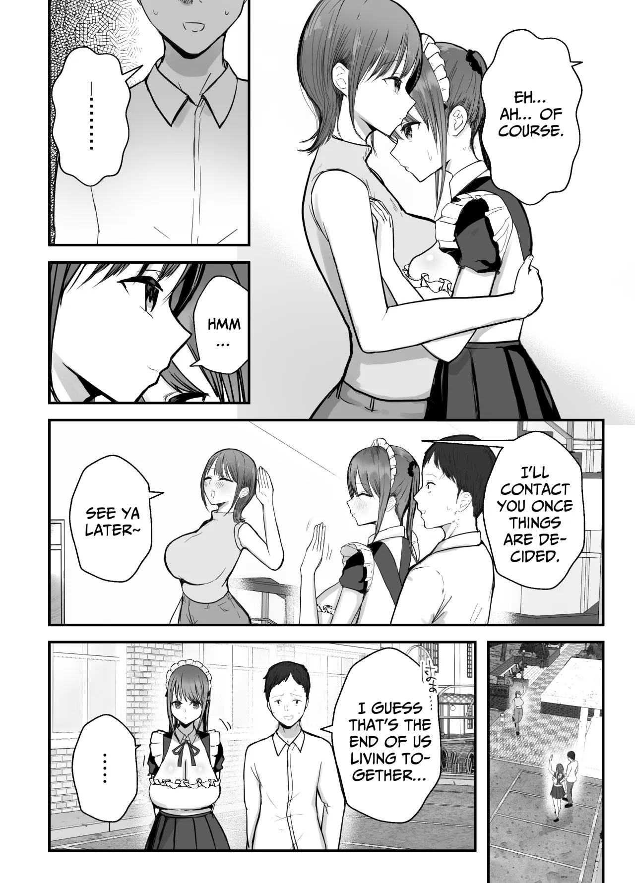Doukyo Shiteru Bakunyuu Meikko JK wa Bunkasai Maid Amayaka Sex de Shachiku Ryman o Mei Ippai Iyashite Kureru 29