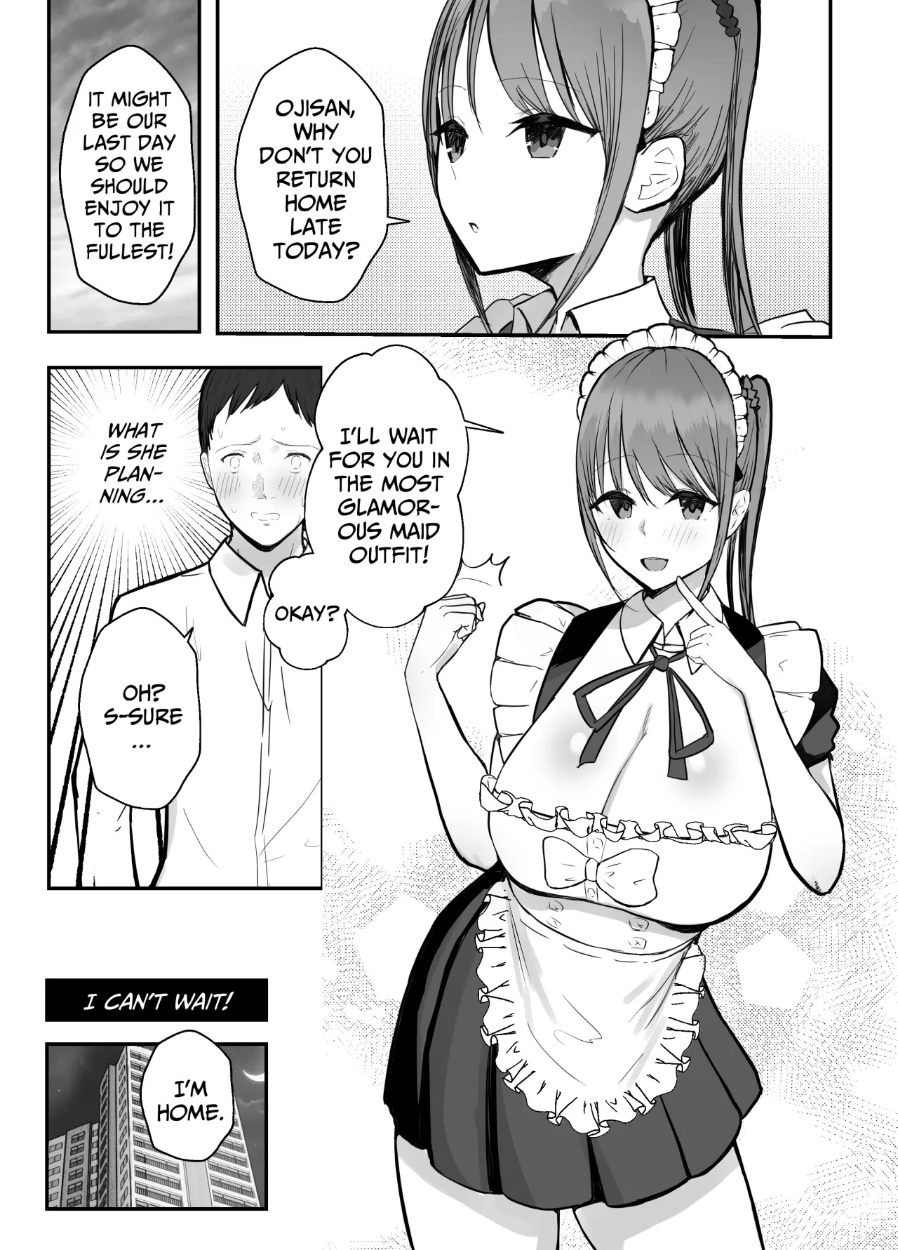Doukyo Shiteru Bakunyuu Meikko JK wa Bunkasai Maid Amayaka Sex de Shachiku Ryman o Mei Ippai Iyashite Kureru 30
