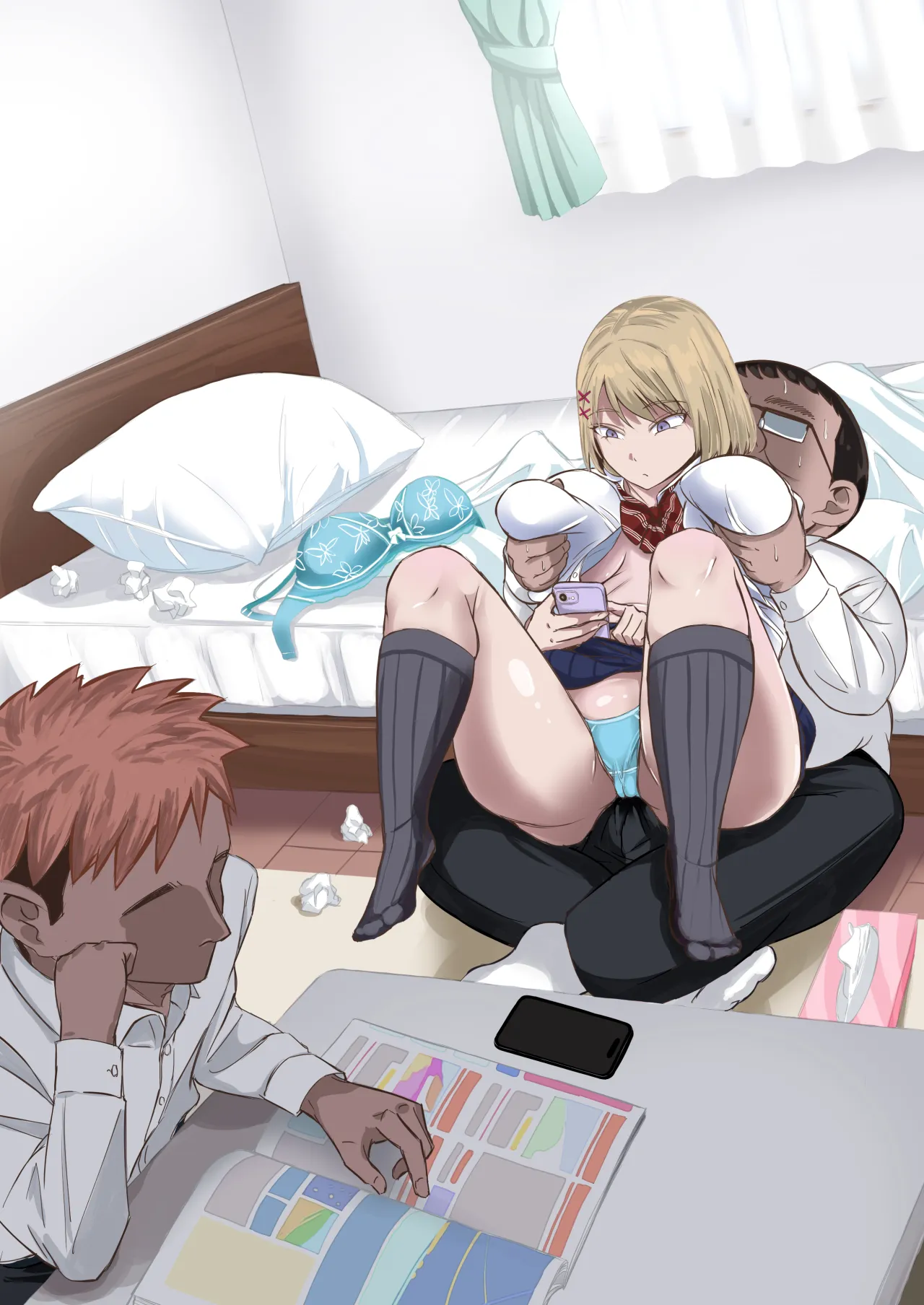 Douyara Boku Igai Ero no Gainen ga Kietappoi kara Toriaezu Kareshi no Me no Mae de Kanojo o Yattemita 2