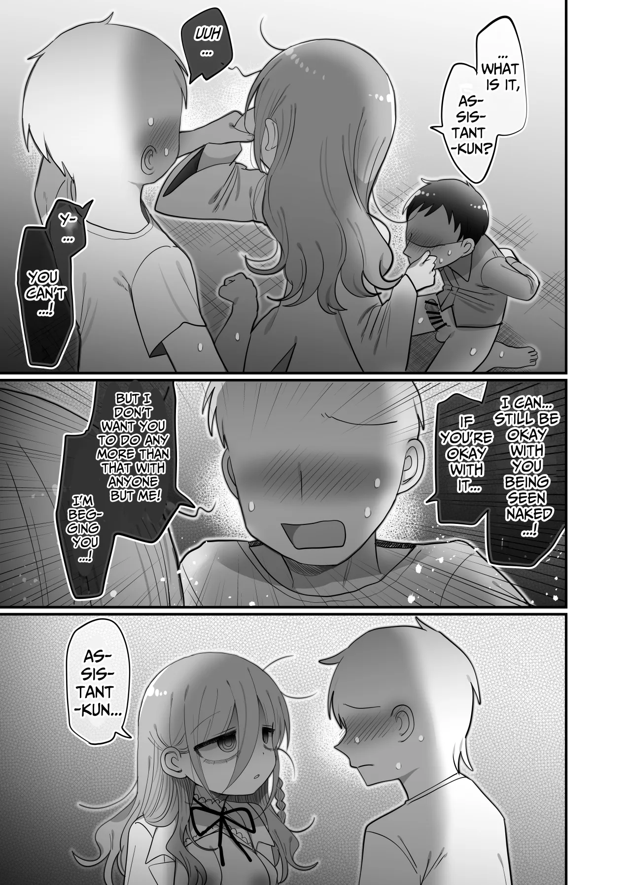 Downer Kenkyuusha Onee-san to Joshu no H o Nozokimi Shiteshimatta Hanashi. 50