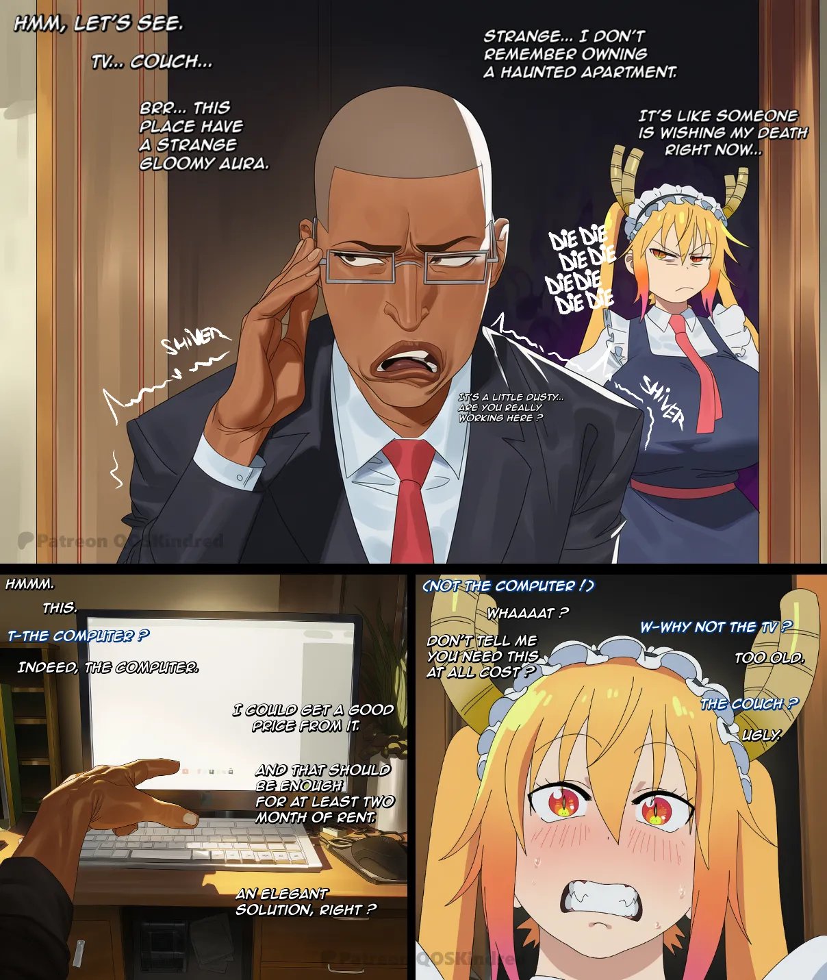 Dragon Maid “Rental-service” [All Parts] Oneshot - Page 11