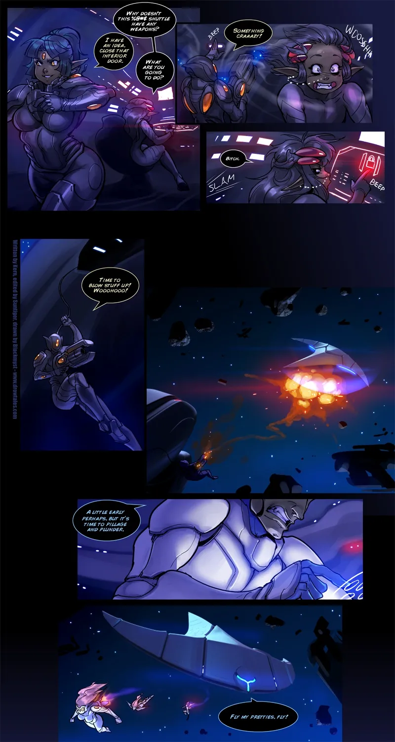 Drowtales – Space Age 6 Oneshot - Page 35