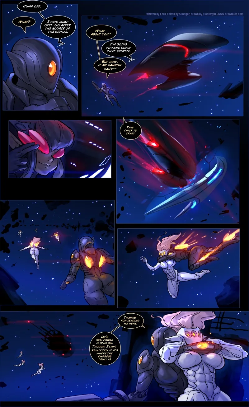 Drowtales – Space Age 6 Oneshot - Page 36
