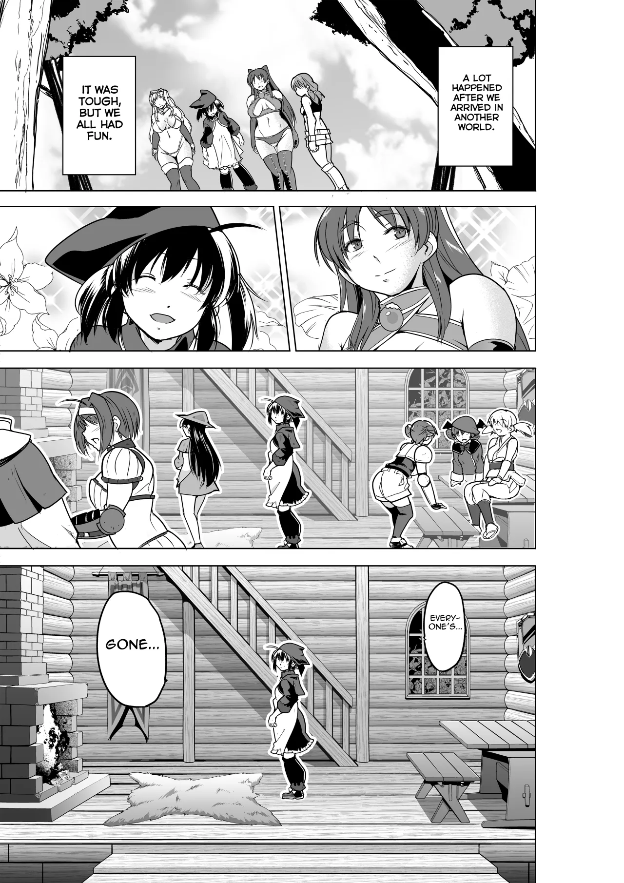 Dungeon Travelers - Futari no Himegoto BADend 3 2