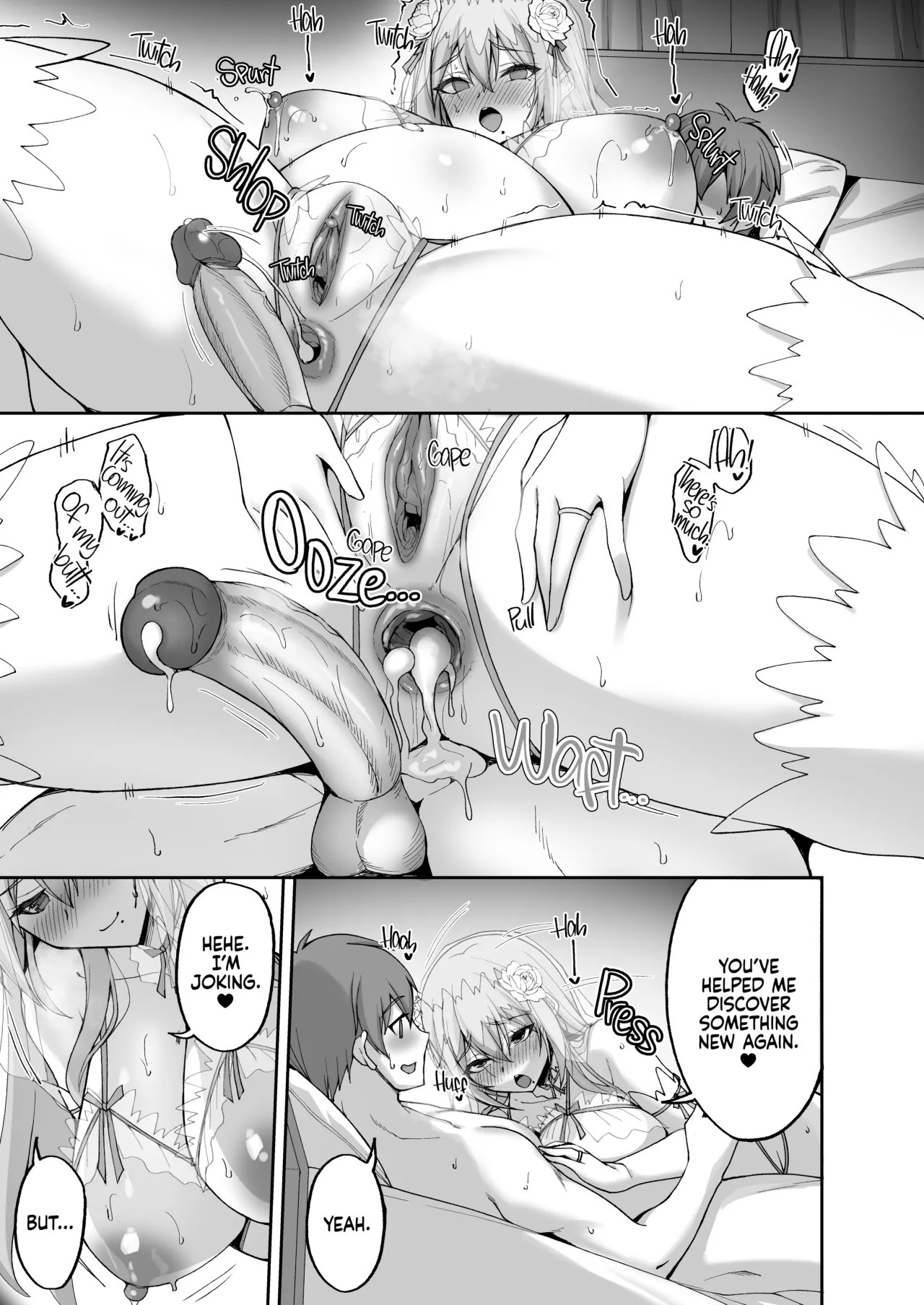 Ecchi na Onee-san wa, Suki desu ka? 6 ~Harabote Polynesian Sex to Shinkon Shoya to Anal Haka~ - Decensored 54