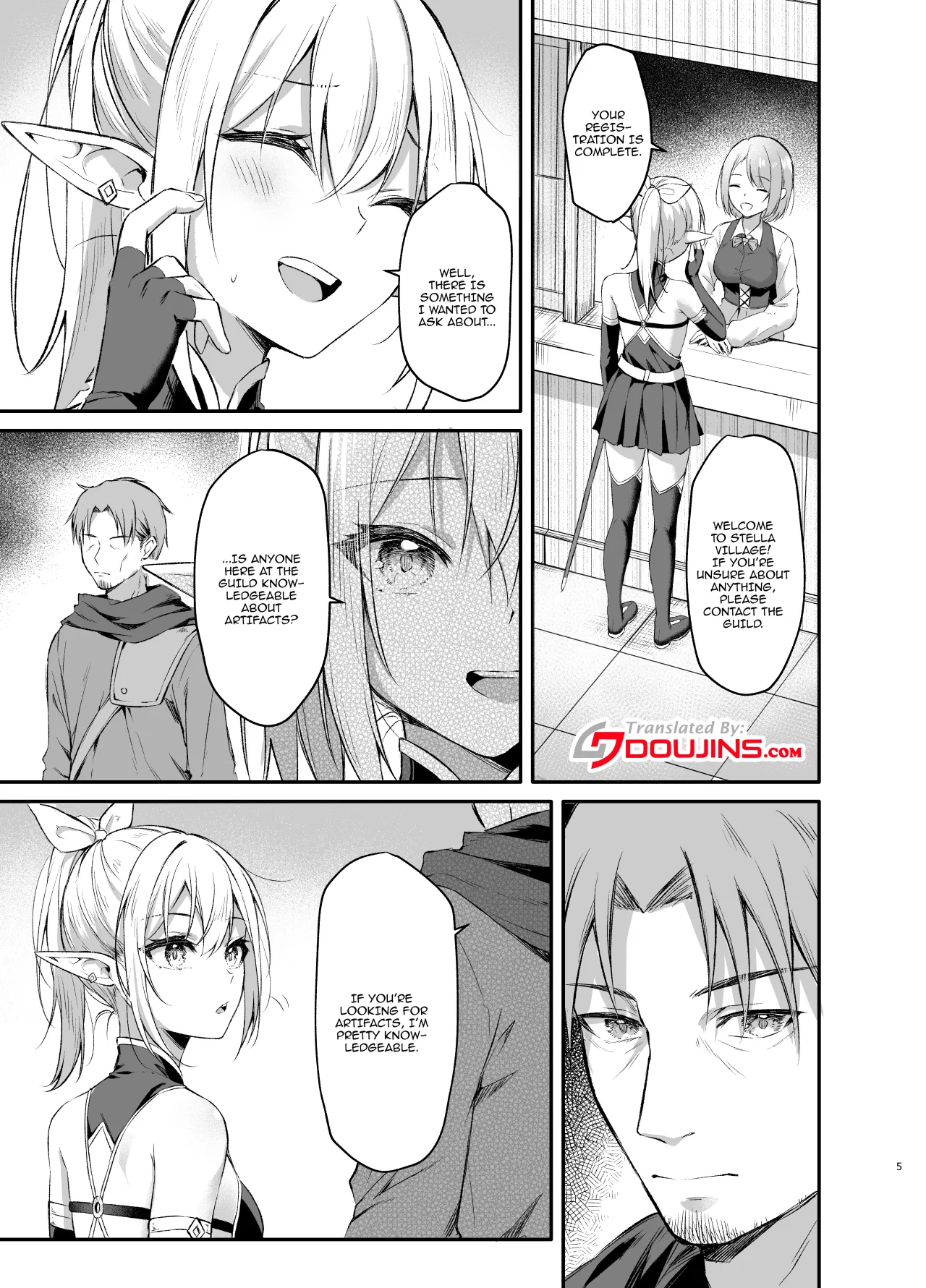Elf-chan no Saimin Yubiwa Monogatari 5