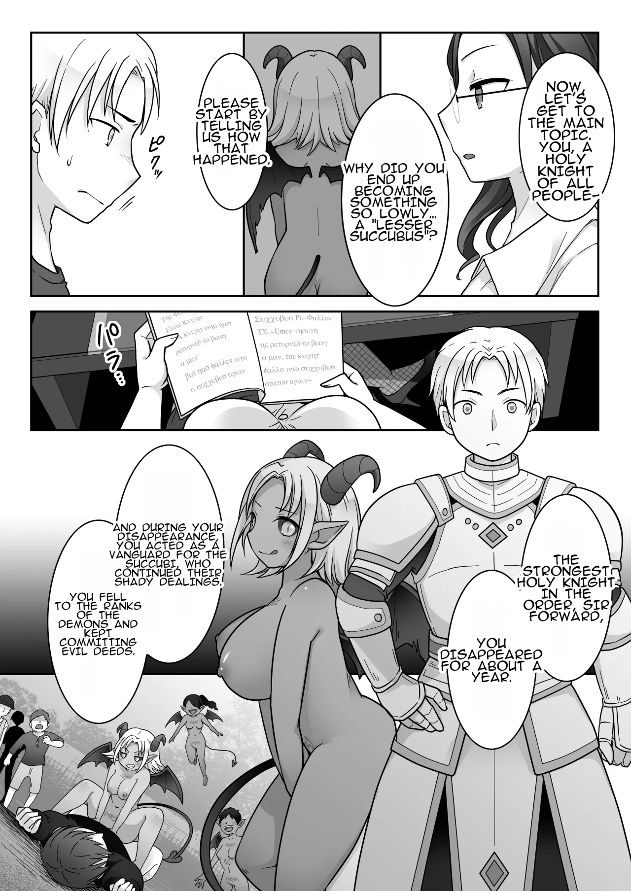 Elite Kishi no Daraku TS ~Otoko ni Modoretanoni Futatabi TS Sakyubasu Ochi Shichau Kishi-sama~ 4