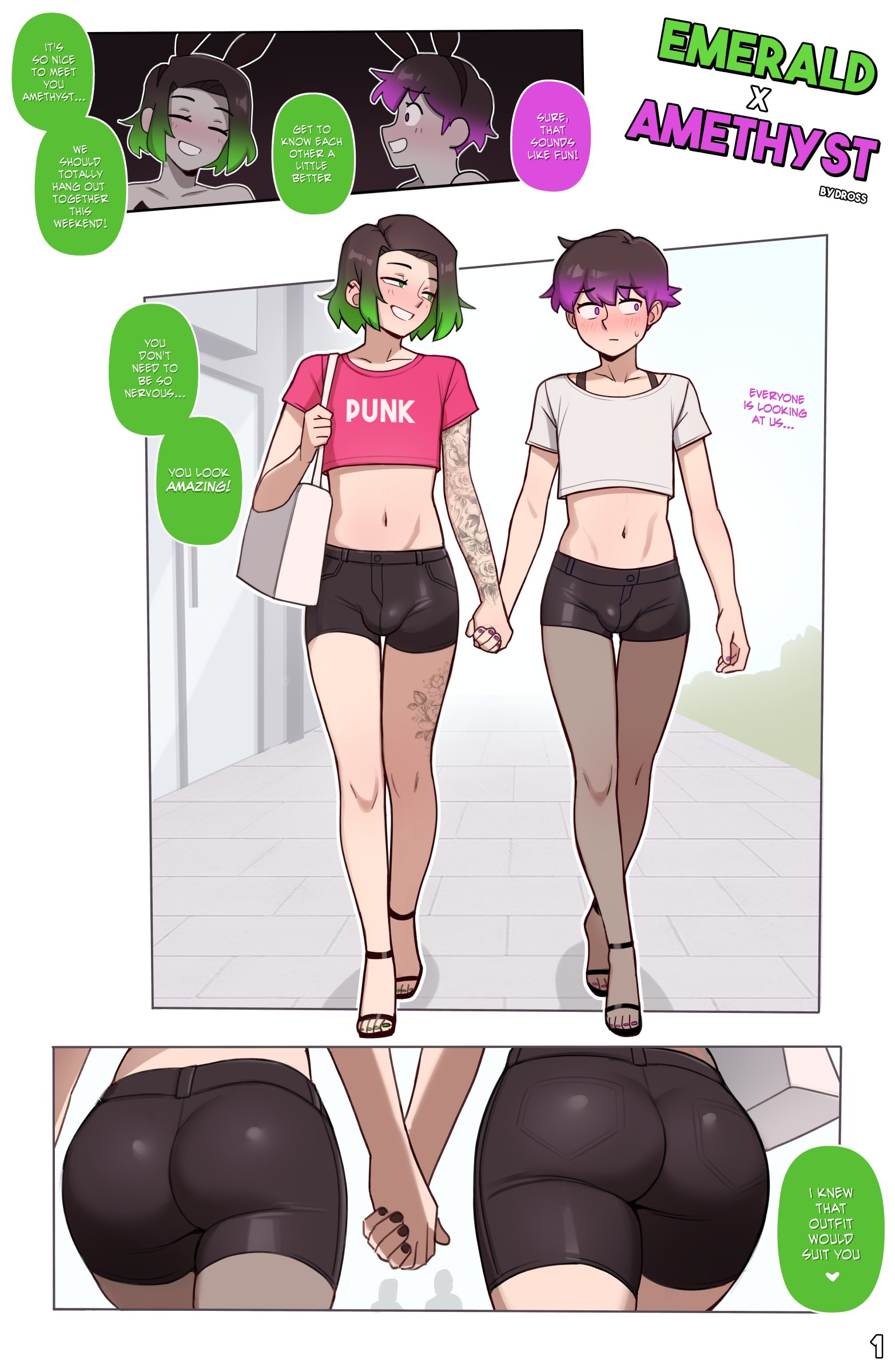 Emerald x Amethyst 1