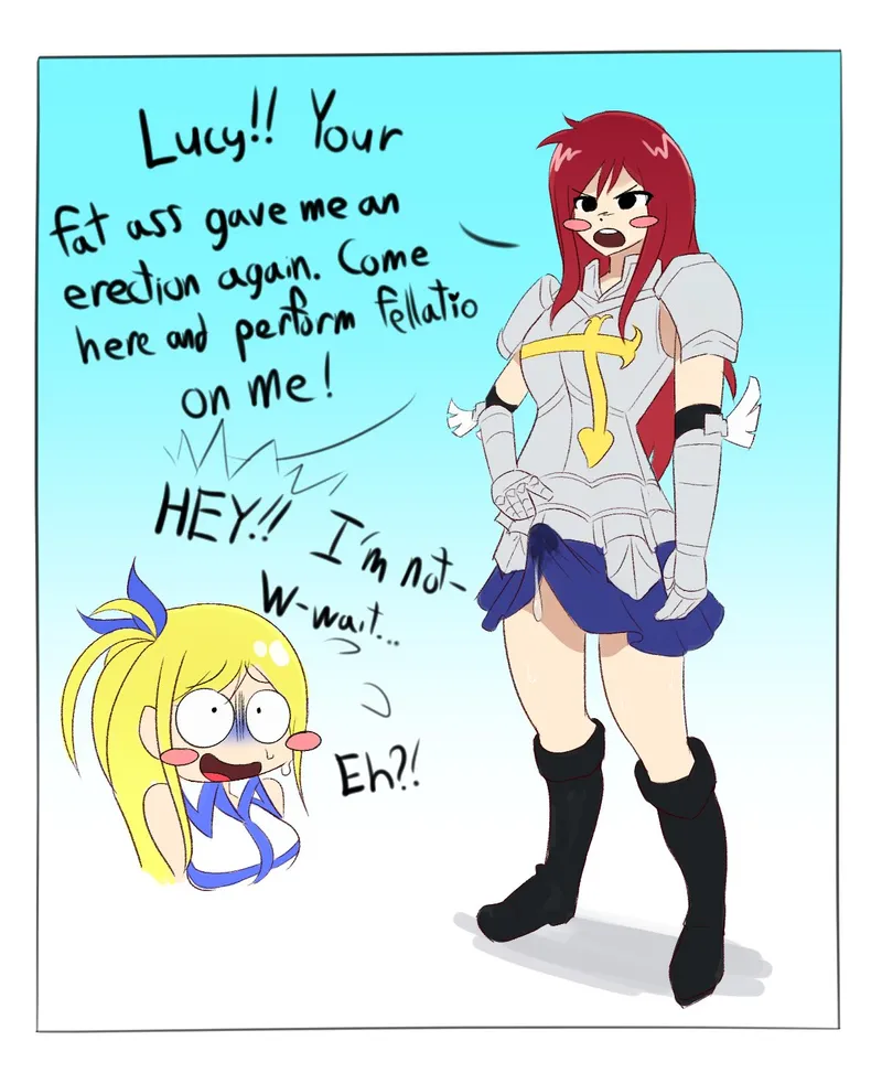Erza And Lucy 1