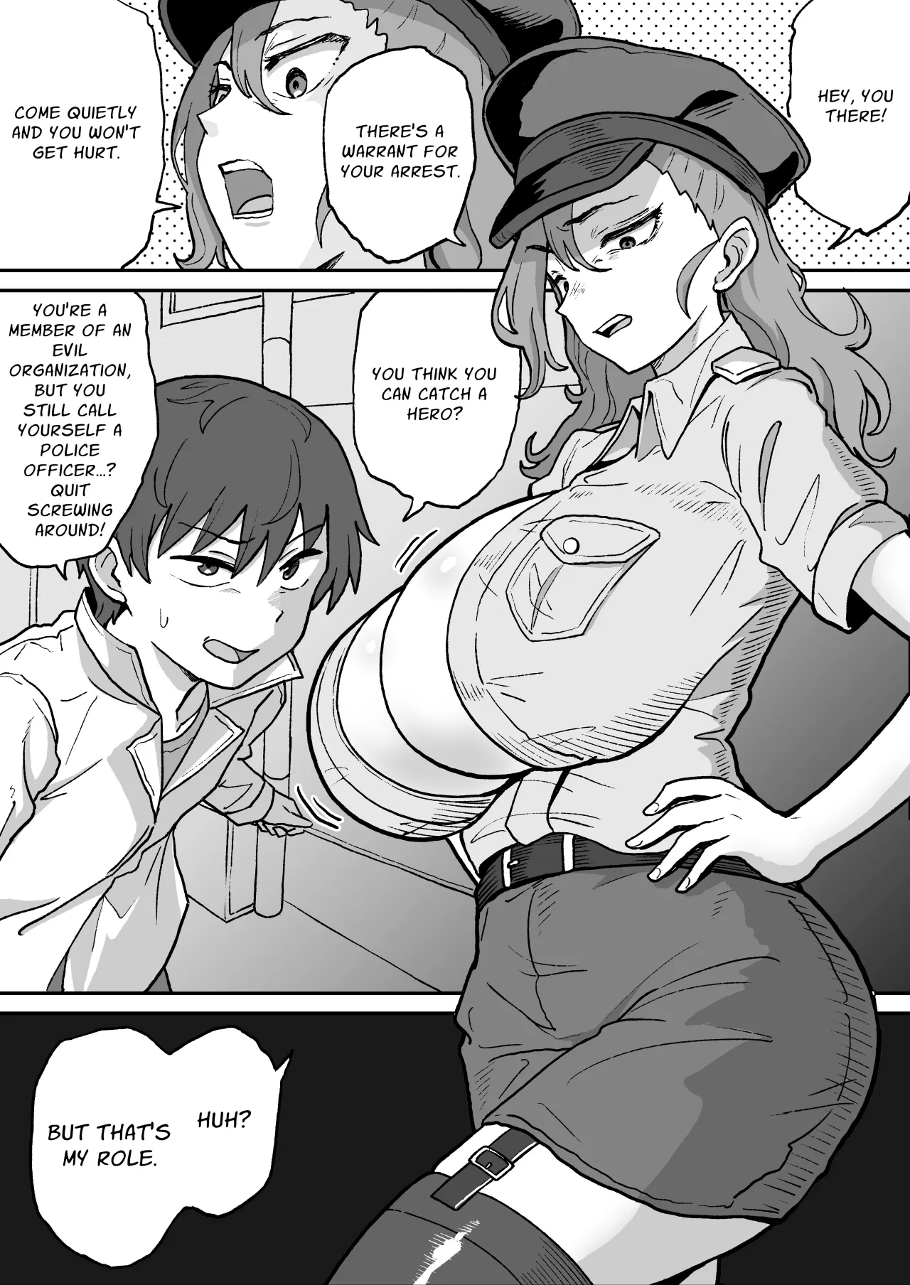 Evil Organization Executive: Black Police 3
