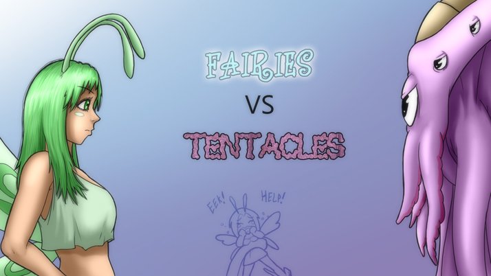 Fairies vs Tentacles (WIP) 2