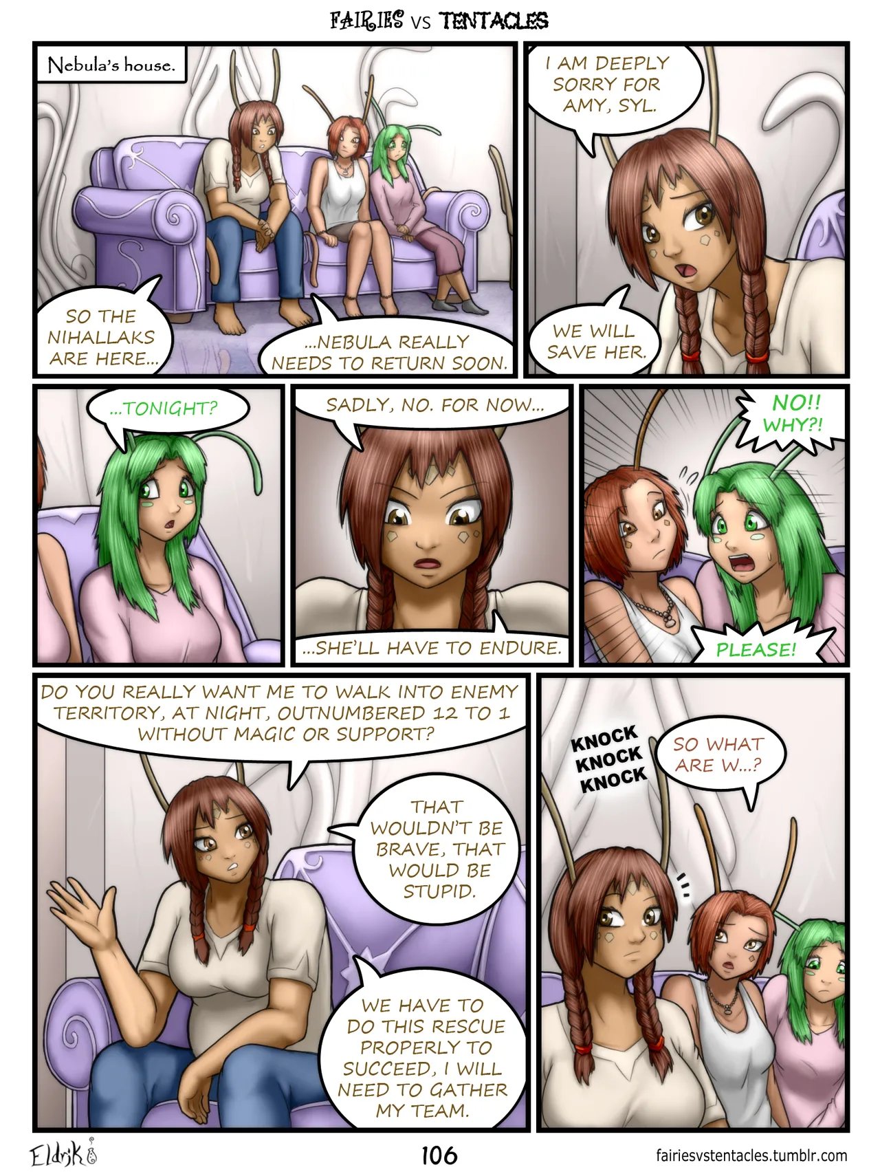 Fairies vs Tentacles (WIP) 109